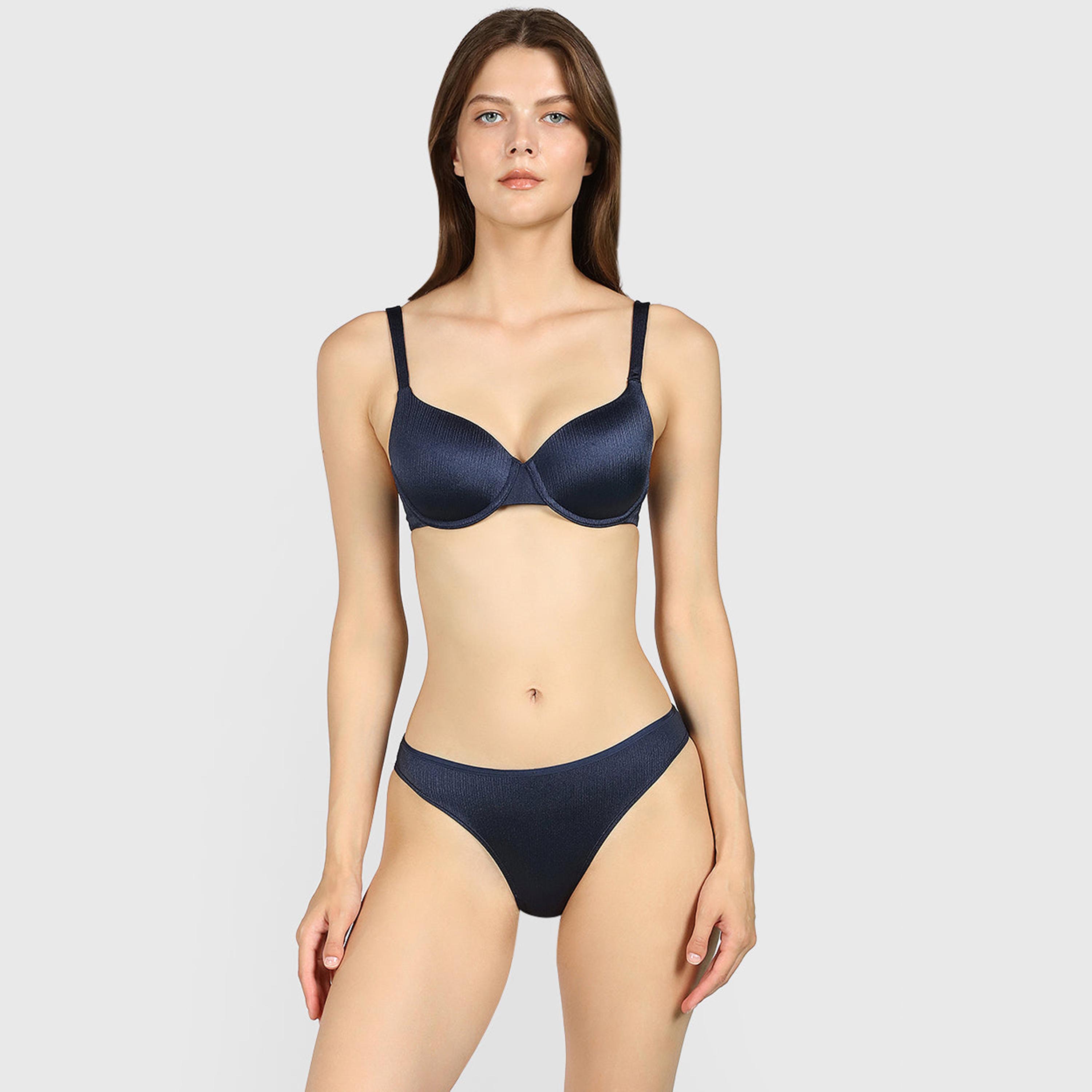 ملابس داخلية نسائية تشيكي تغطية متوسطة مايكرو من لا سينزا-women-clothing-lingerie-panties-image-10