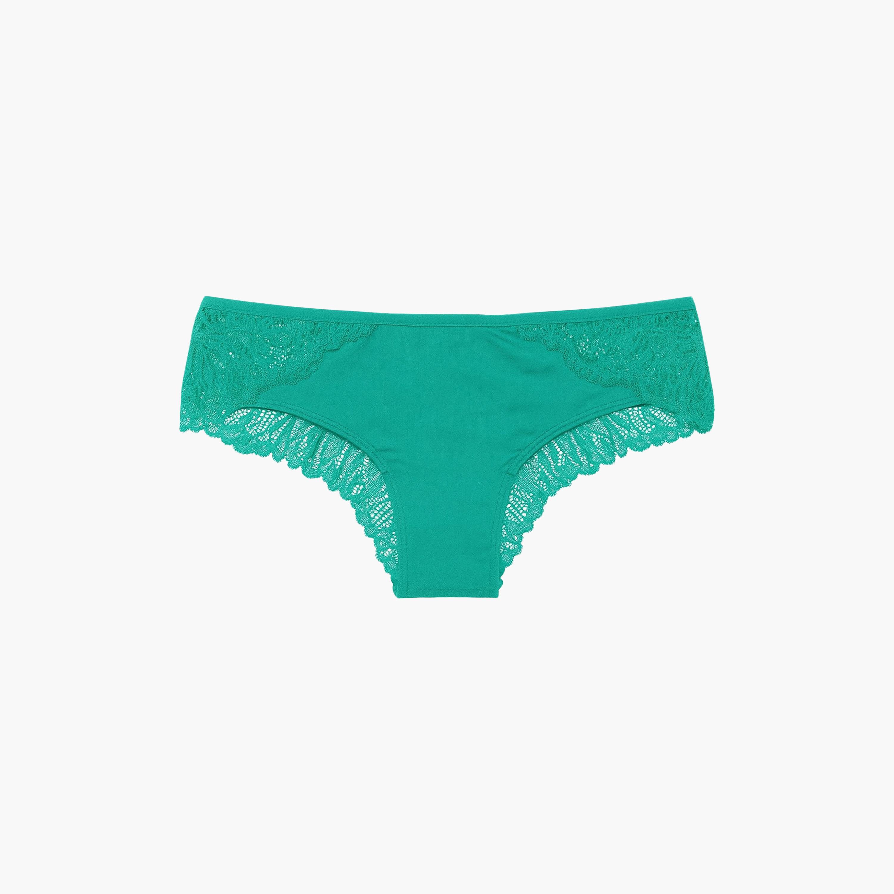 La Senza Diva Micro Lace Medium Coverage Women's Cheeky Panties-women-clothing-lingerie-panties-image-4