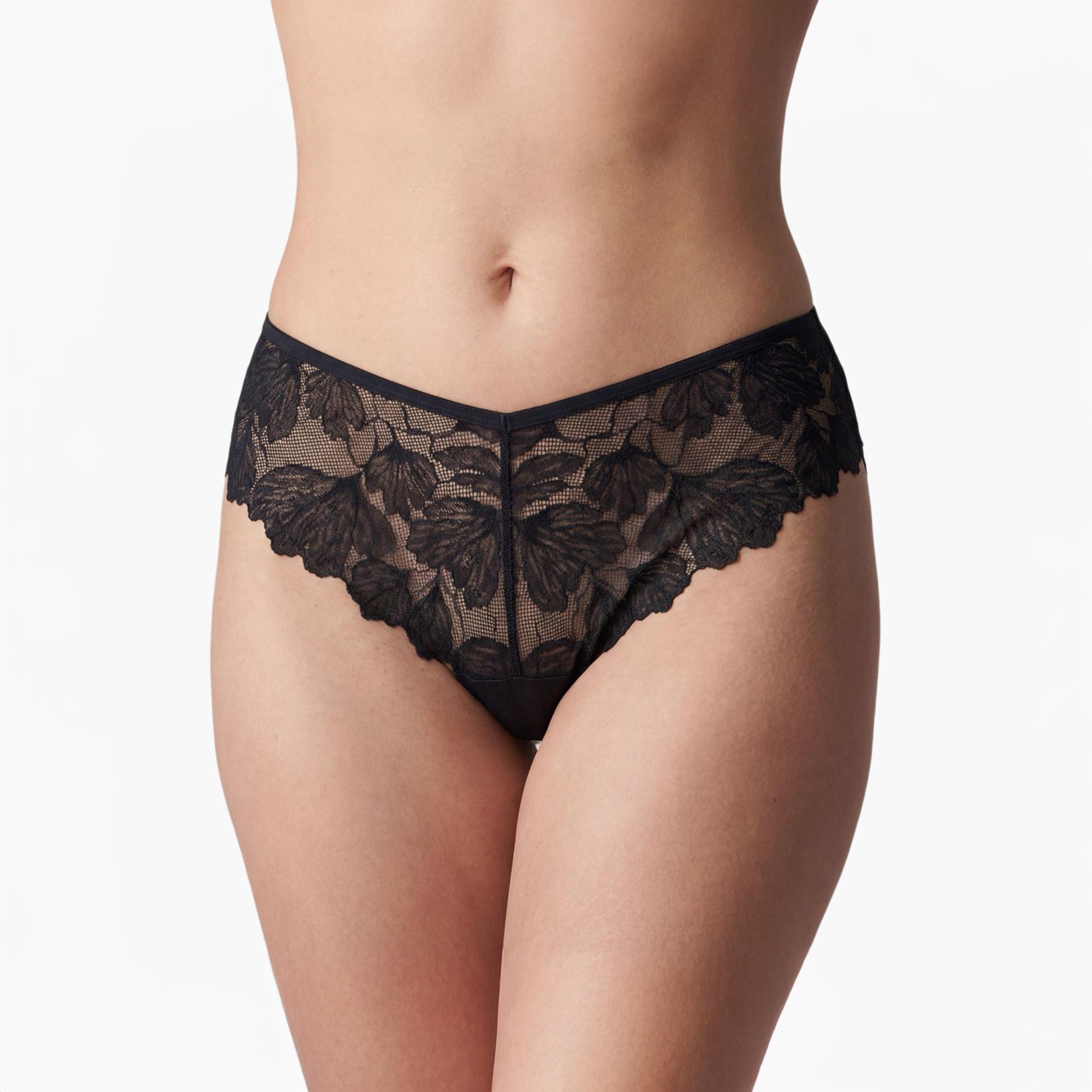 سروال داخلي نسائي تشيكي دانتيل بتغطية متوسطة "ديفا" من لا سنزا-women-clothing-lingerie-panties-image-25