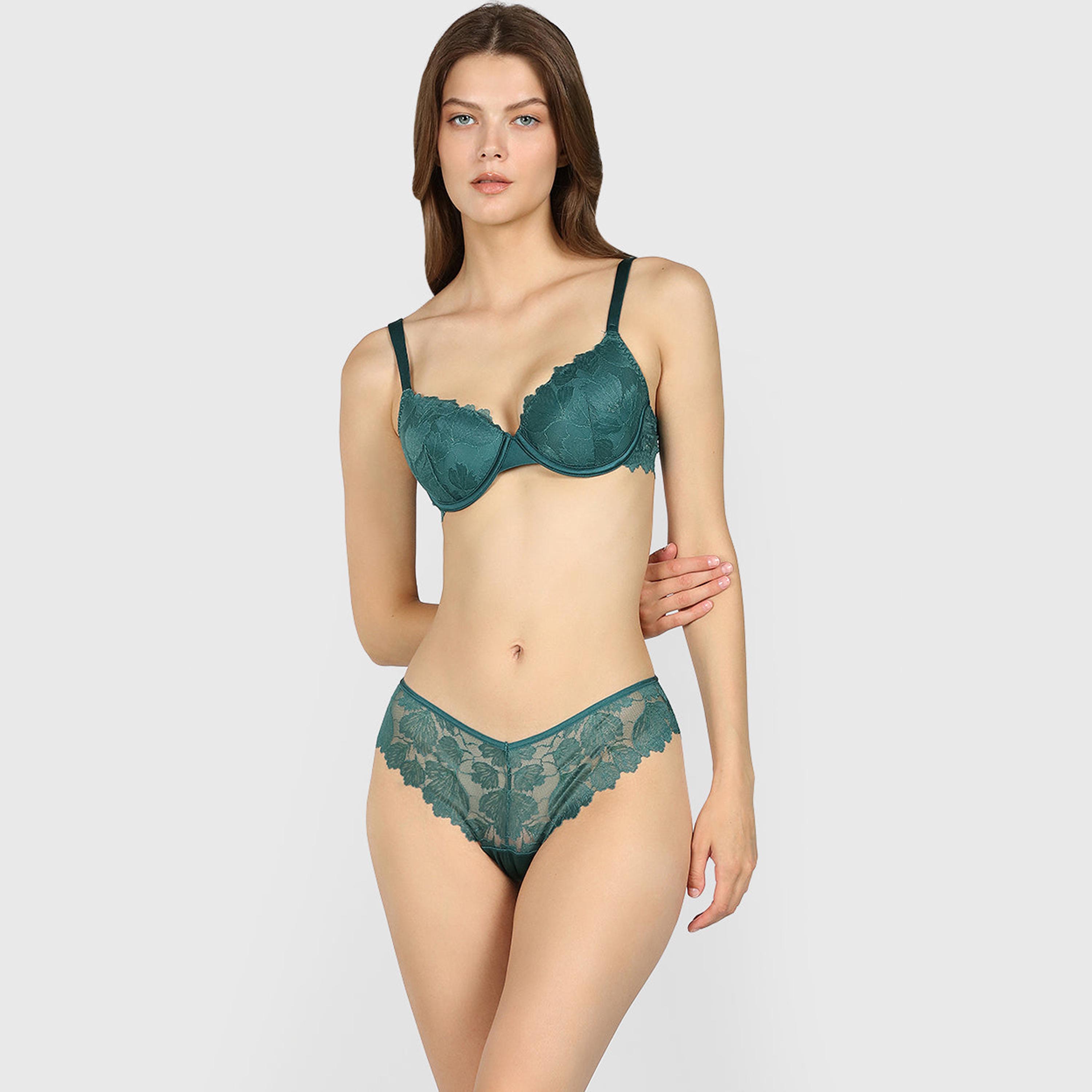 سروال داخلي نسائي تشيكي دانتيل بتغطية متوسطة "ديفا" من لا سنزا-women-clothing-lingerie-panties-image-18