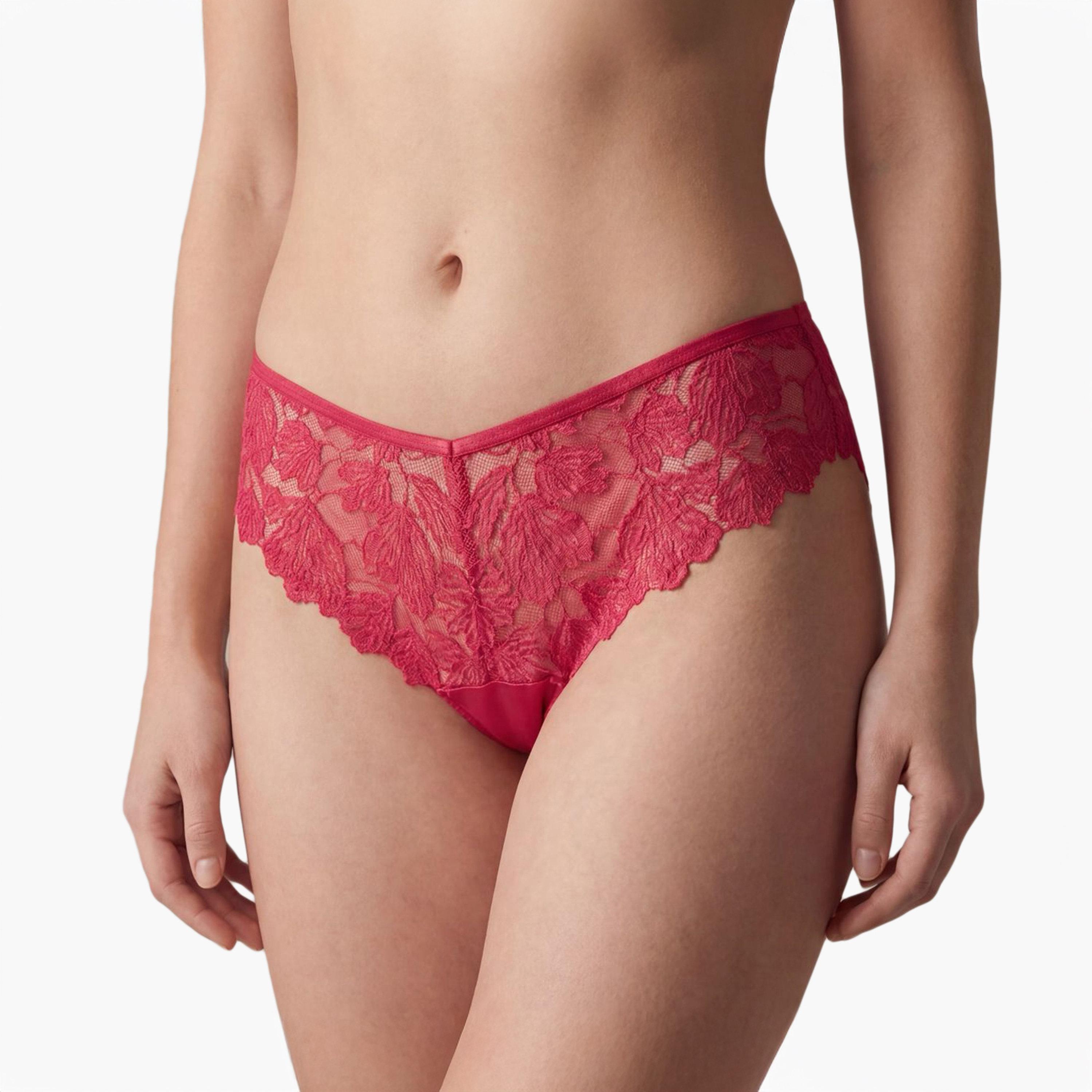 سروال داخلي نسائي تشيكي دانتيل بتغطية متوسطة "ديفا" من لا سنزا-women-clothing-lingerie-panties-image-30