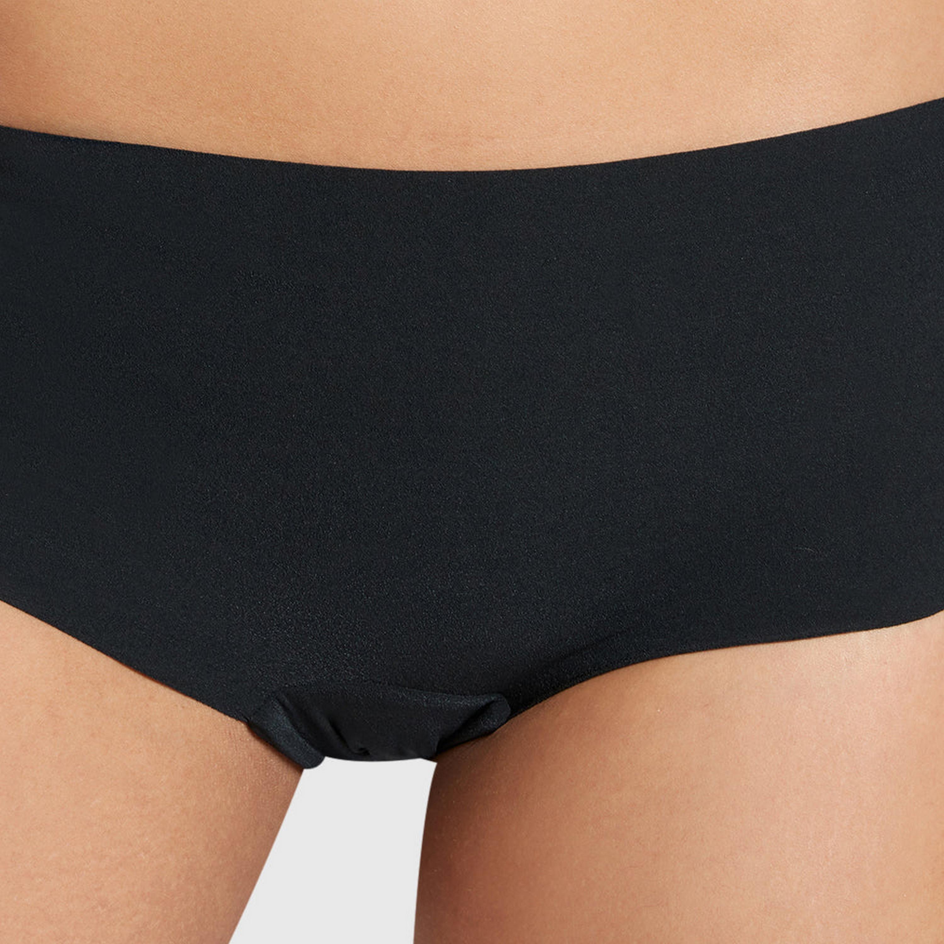 شورتات نسائية بتغطية كاملة لا تظهر، أسود من لا سنزا-women-clothing-lingerie-panties-image-4