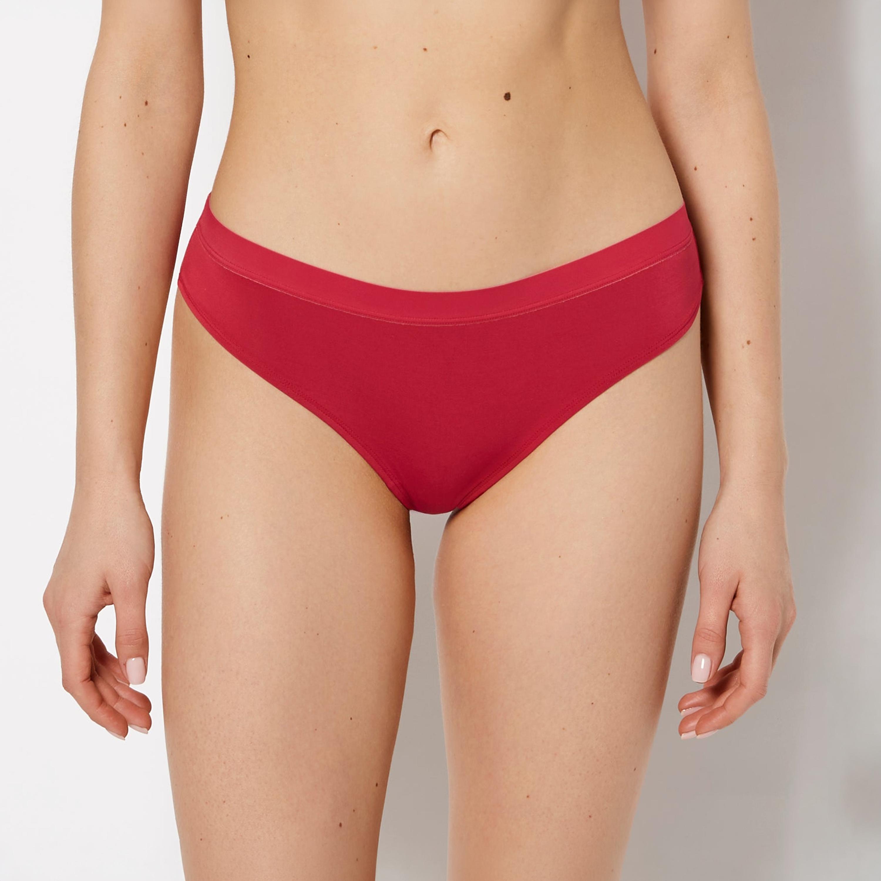 La Senza Ultrasoft Modal Low Coverage Women's Thong Panties-women-clothing-lingerie-panties-image-1