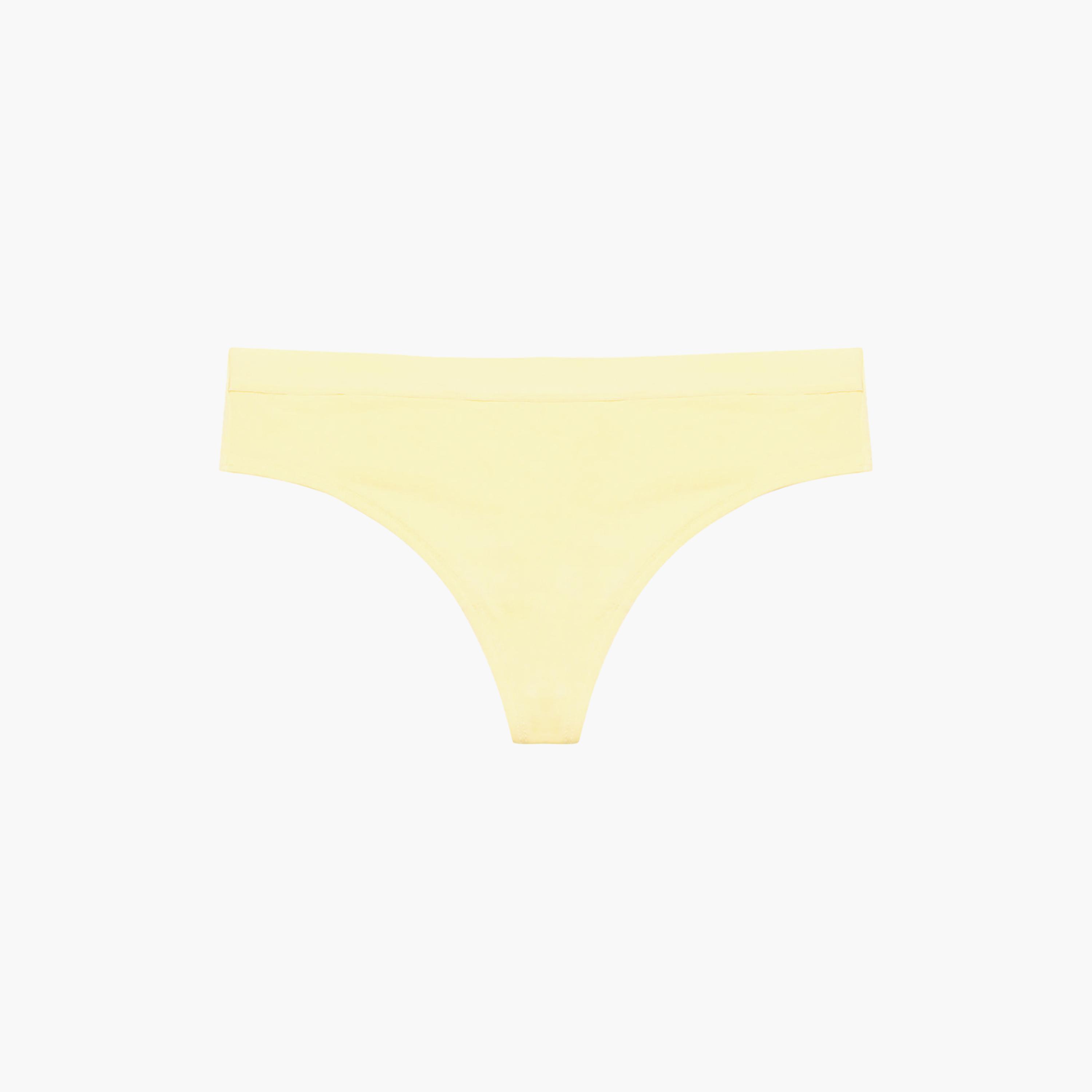 La Senza Ultrasoft Modal Low Coverage Women's Thong Panties-women-clothing-lingerie-panties-image-3