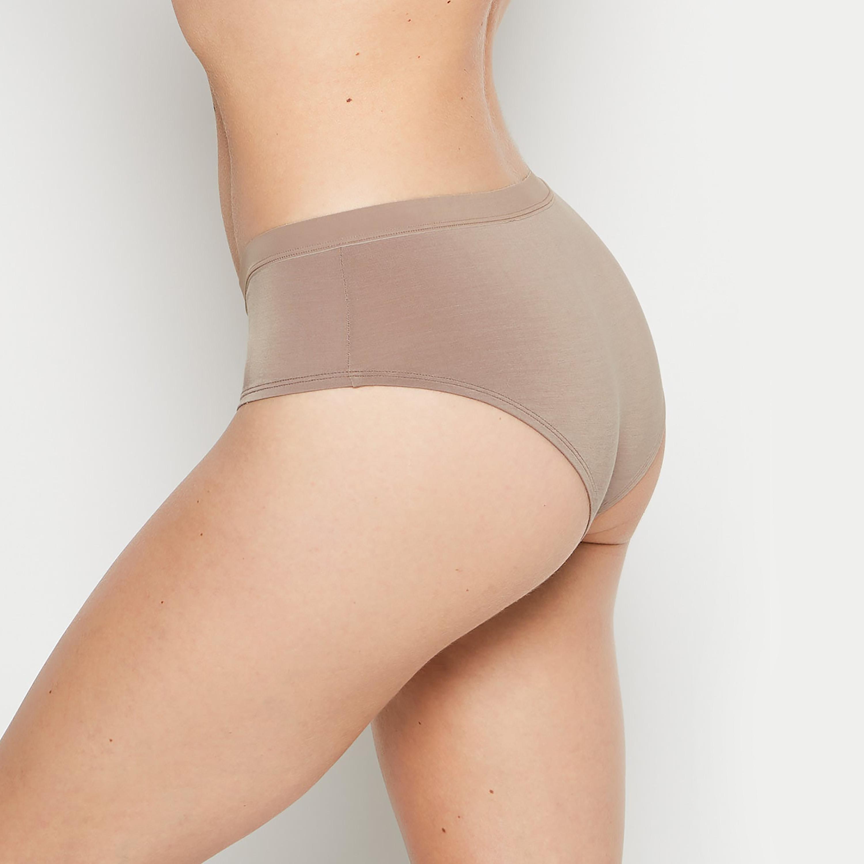 سروال داخلي نسائي هيبيستر بتغطية متوسطة، مودال فائق النعومة من لا سنزا-women-clothing-lingerie-panties-image-2