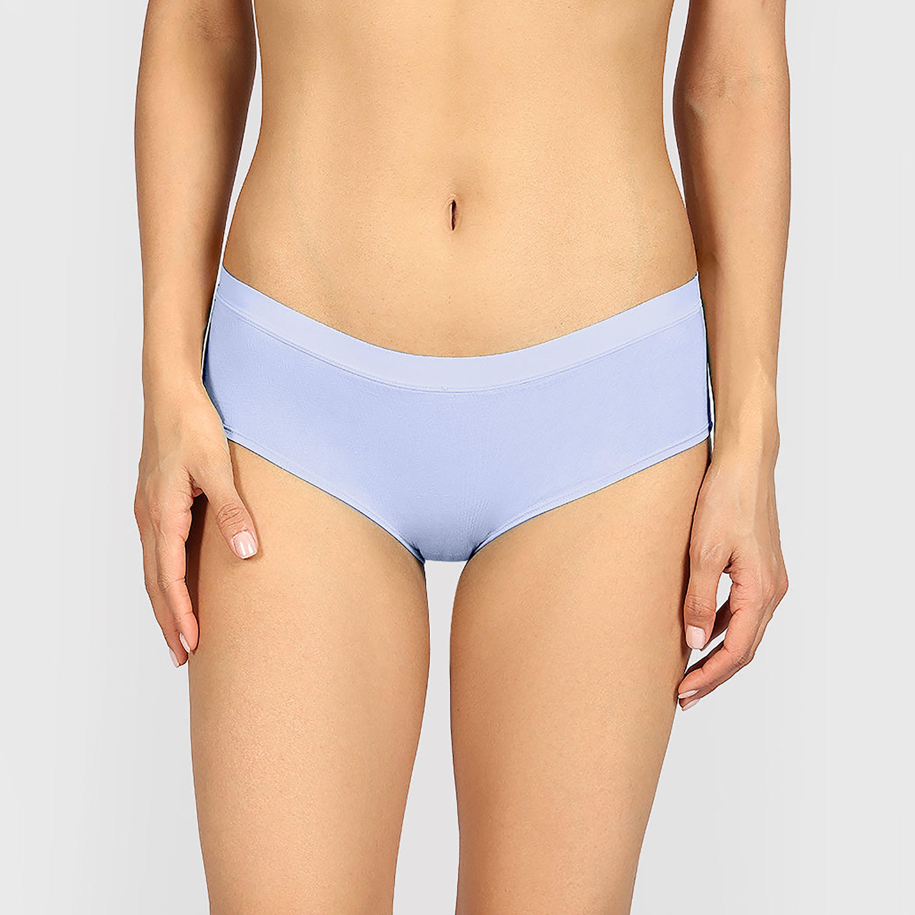 سروال داخلي نسائي هيبيستر بتغطية متوسطة، مودال فائق النعومة من لا سنزا-women-clothing-lingerie-panties-image-1