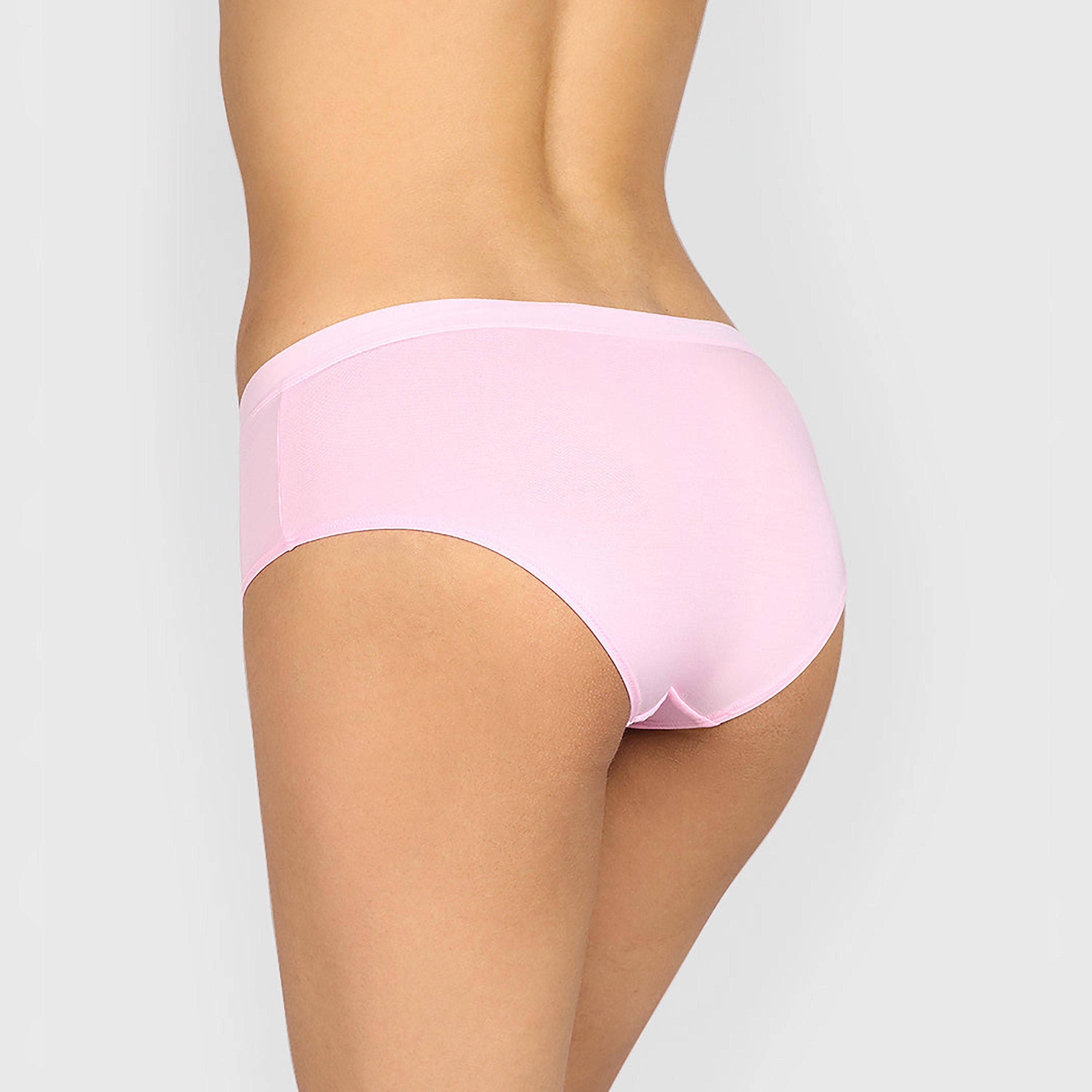 سروال داخلي نسائي هيبيستر بتغطية متوسطة، مودال فائق النعومة من لا سنزا-women-clothing-lingerie-panties-image-3