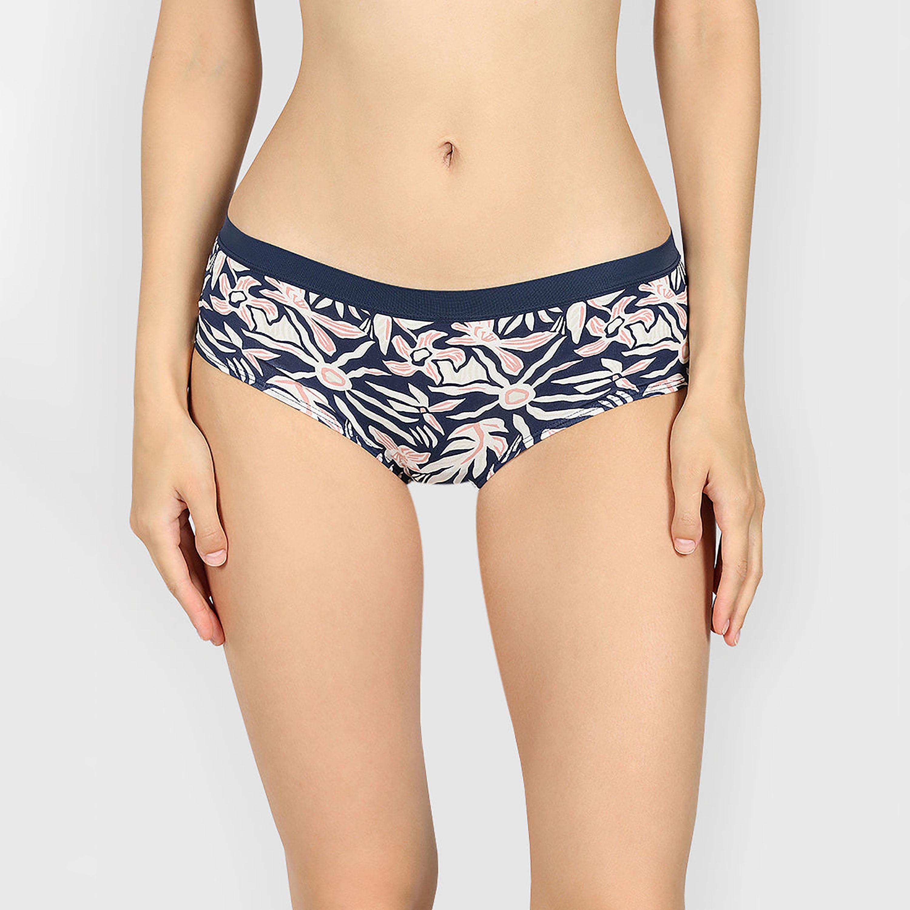 La Senza Ultrasoft Modal Printed Medium Coverage Women's Hipster Panties-women-clothing-lingerie-panties-image-1
