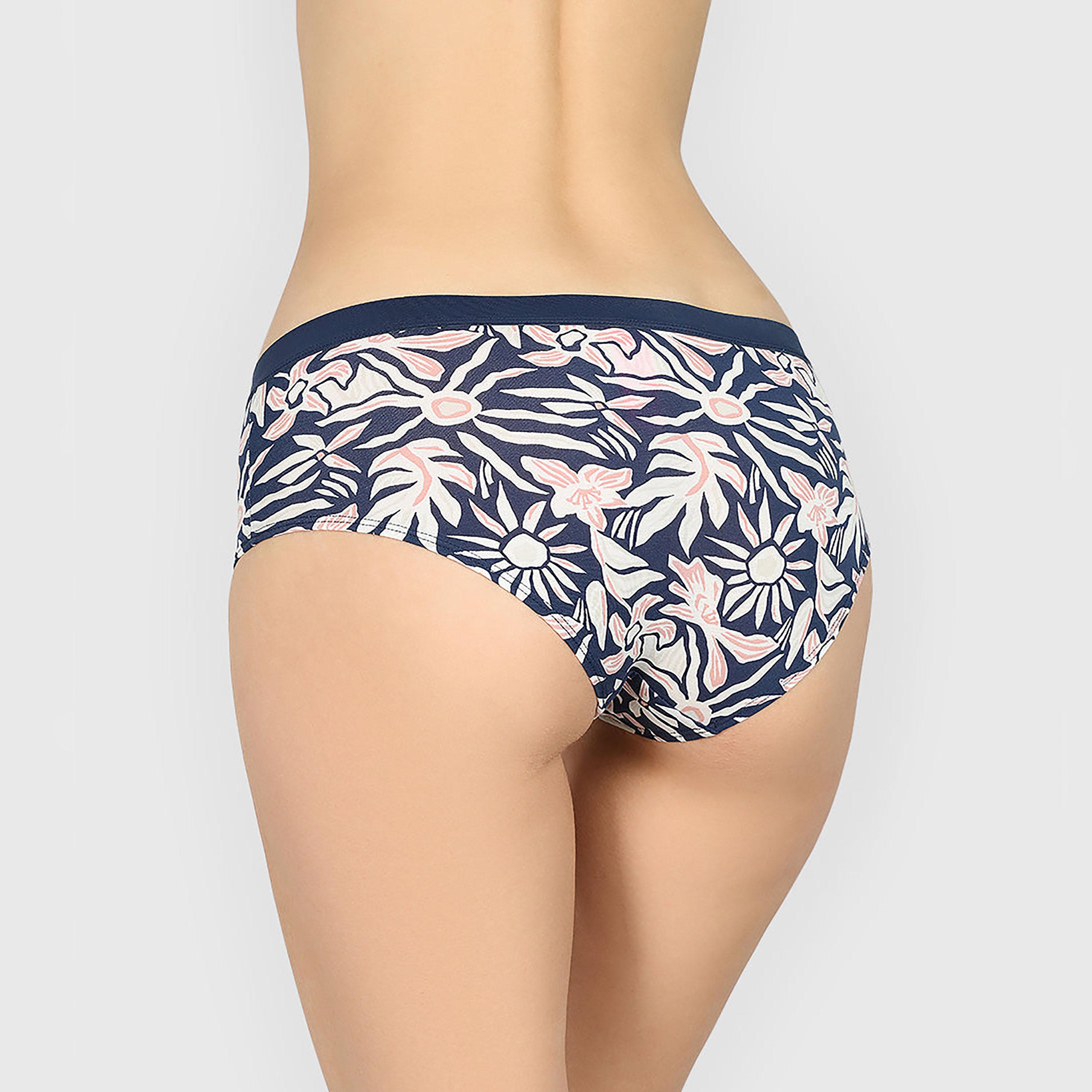 La Senza Ultrasoft Modal Printed Medium Coverage Women's Hipster Panties-women-clothing-lingerie-panties-image-3