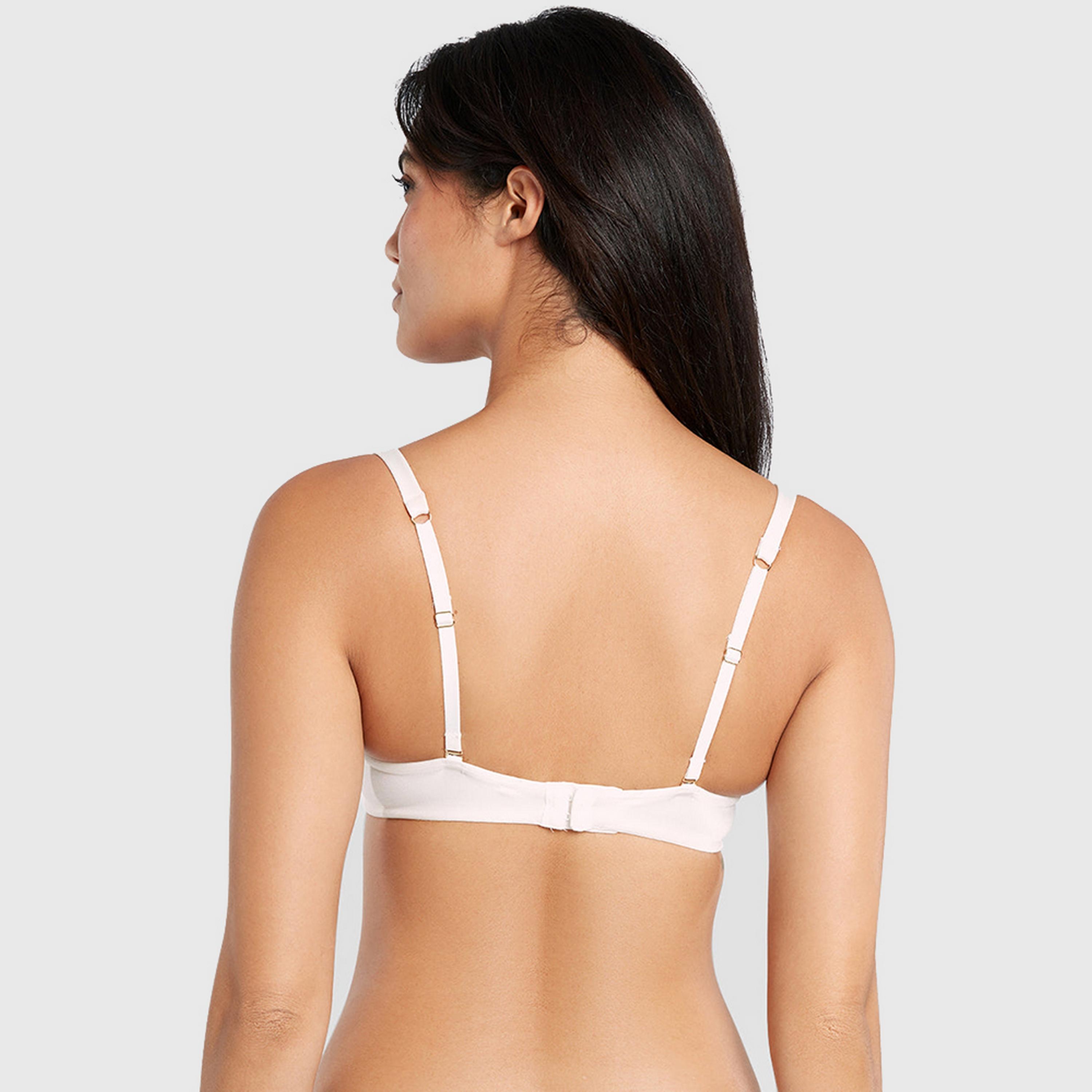 La Senza Obvious Wired Medium Support Lightly Padded Women's Balconette Bra-women-clothing-lingerie-bras-image-8