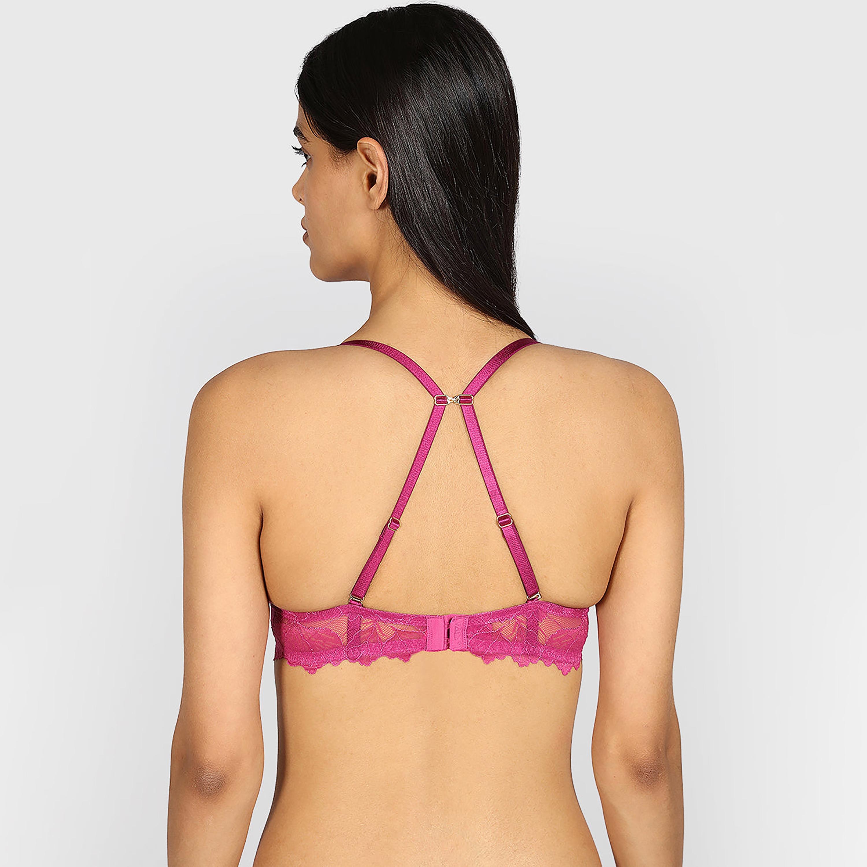 حمالة صدر نسائية بلانج مبطنة بجل بيوند سيكسي من الدانتيل برباط ودعم عالٍ من لا سينزا-women-clothing-lingerie-bras-image-3