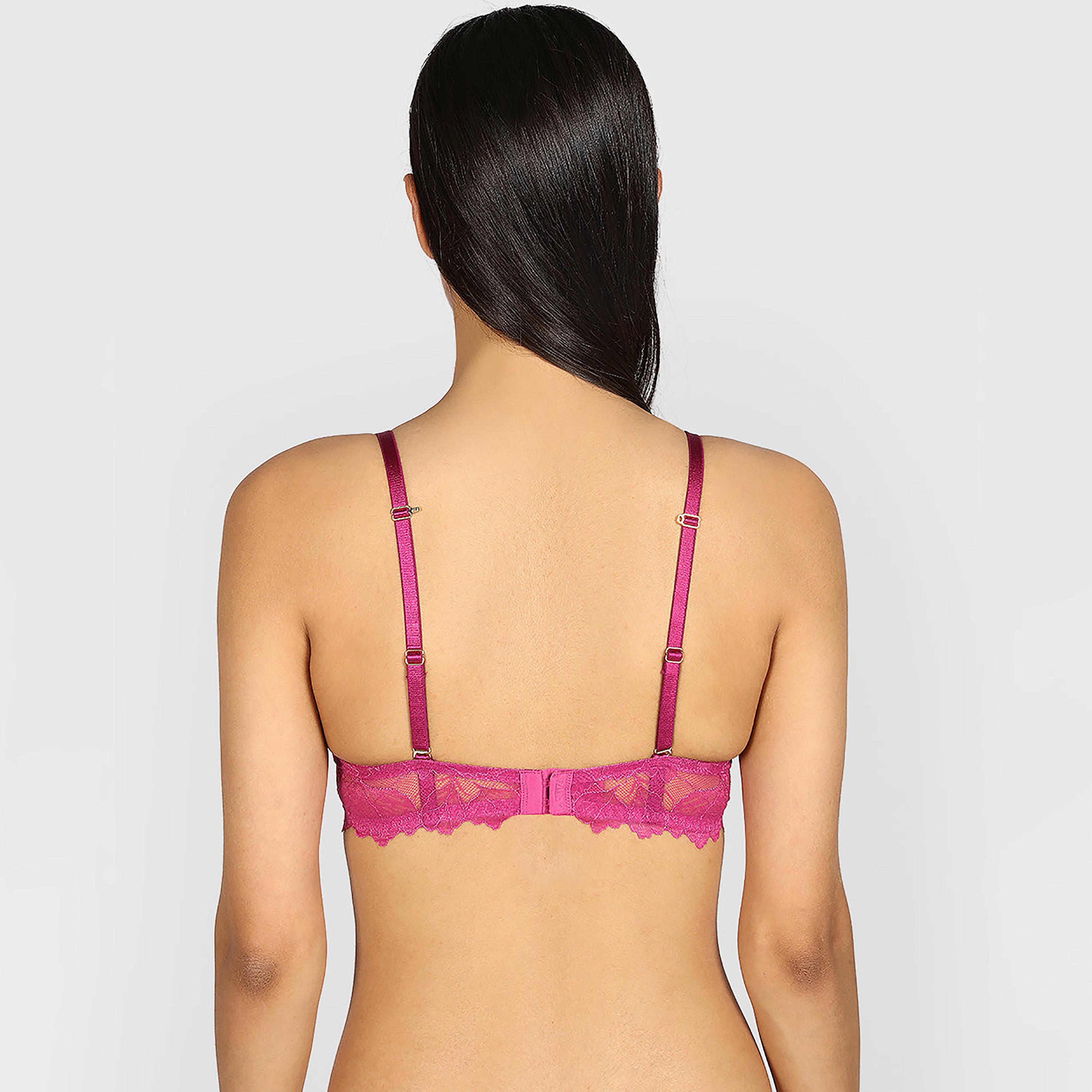 حمالة صدر نسائية بلانج مبطنة بجل بيوند سيكسي من الدانتيل برباط ودعم عالٍ من لا سينزا-women-clothing-lingerie-bras-image-4