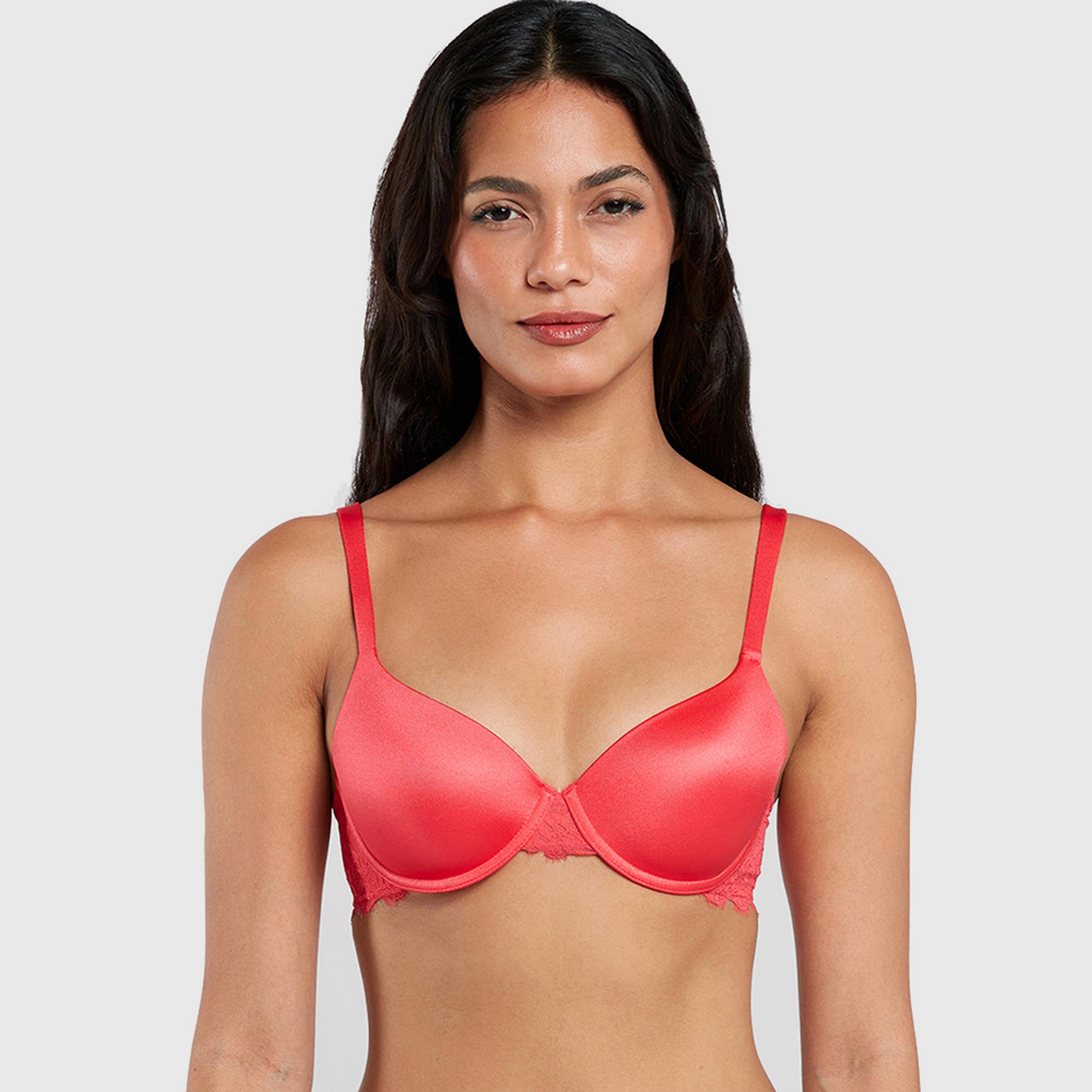 La Senza Obvious Wired Medium Support Lightly Padded Women's Balconette Bra-women-clothing-lingerie-bras-image-1