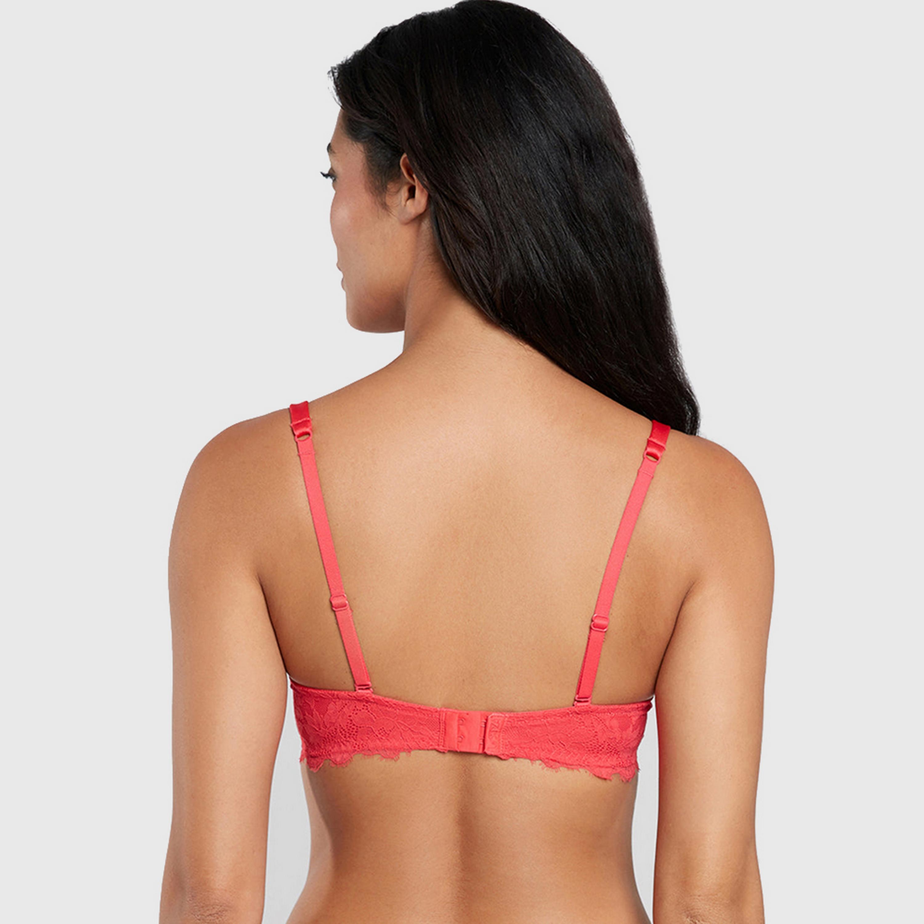 حمالة صدر نسائية بالكونيت بأسلاك وداعمة متوسطة ومبطنة بشكل خفيف وواضحة من لا سنزا-women-clothing-lingerie-bras-image-4