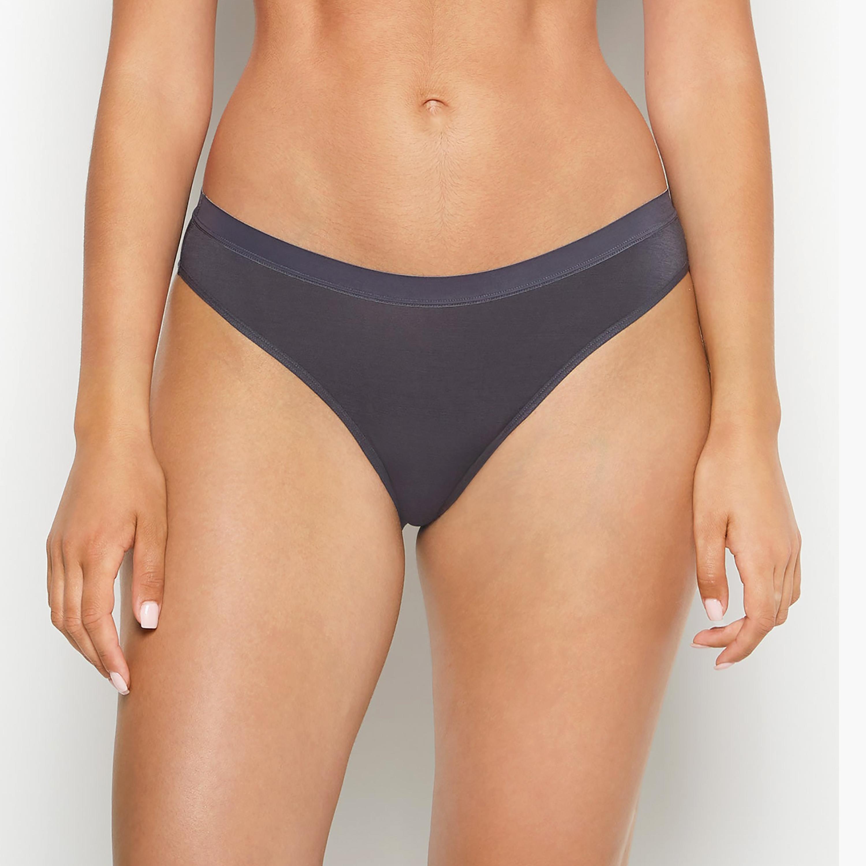 ملابس داخلية نسائية بيكيني تغطية متوسطة مودال ألترا سوفت من لا سينزا-women-clothing-lingerie-panties-image-9