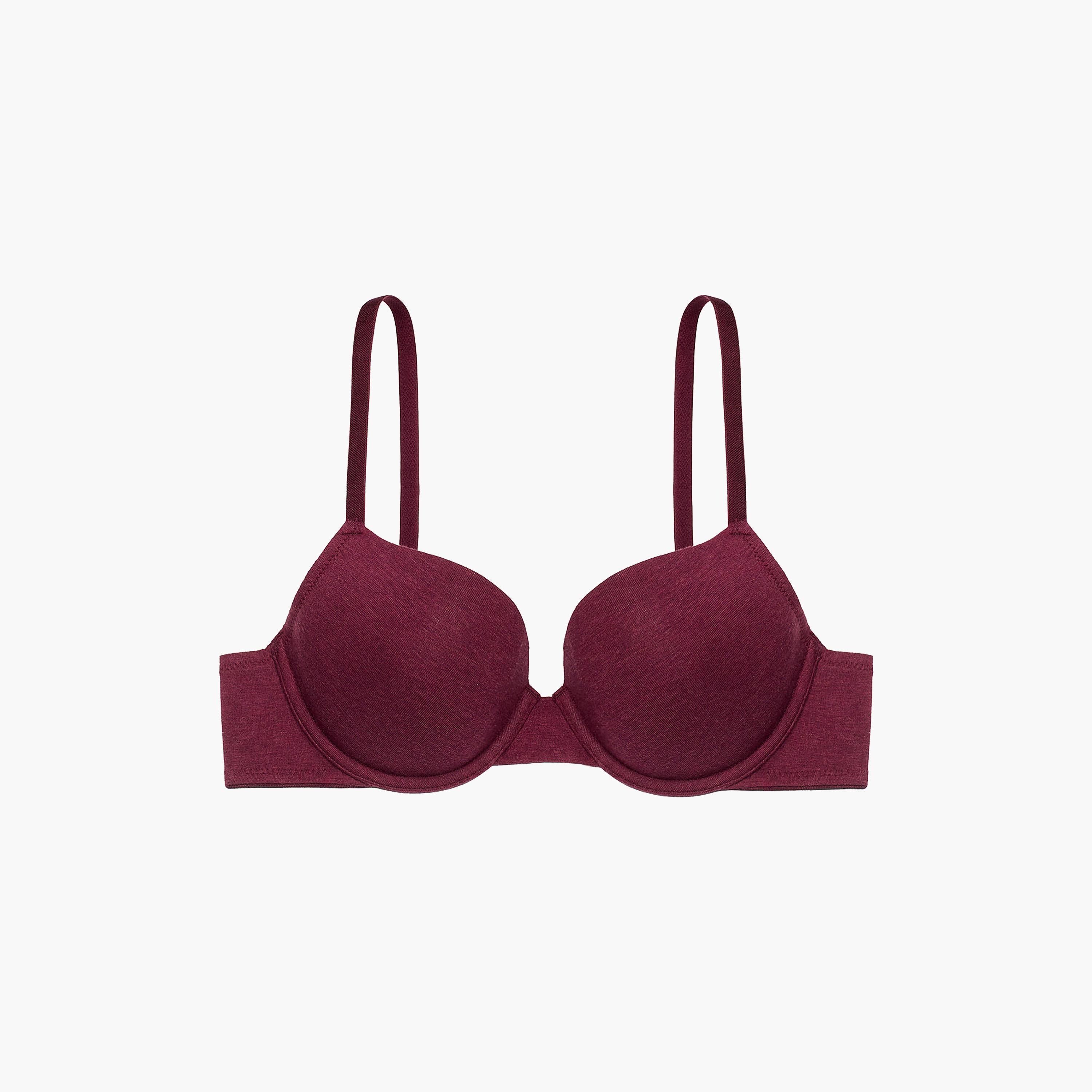 La Senza Heather Wired Medium Support Padded Women's Demi Bra-women-clothing-lingerie-bras-image-4