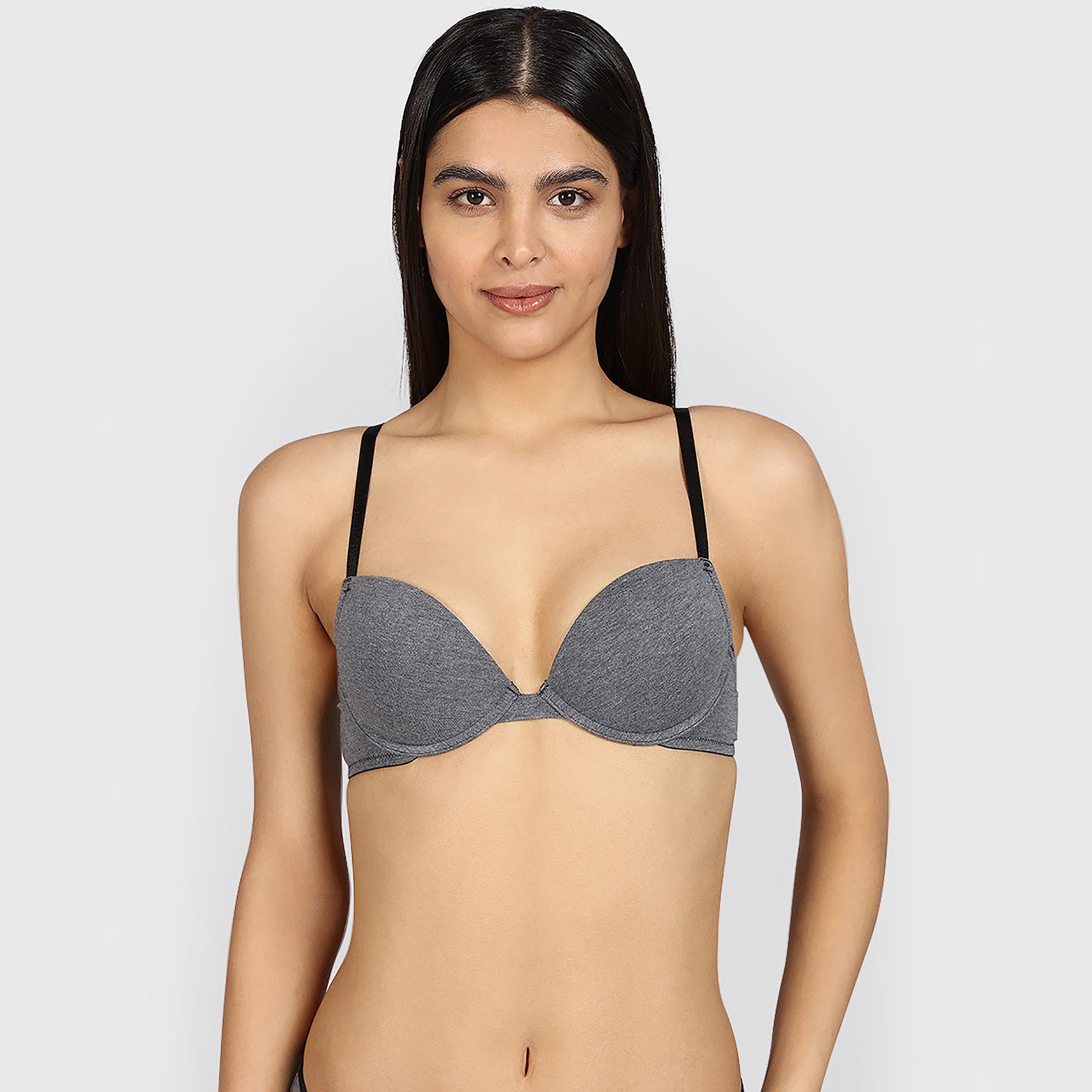 حمالة صدر نسائية بلانج، هيذر، سلكية، متوسطة الدعم، مبطنة من لا سينزا-women-clothing-lingerie-bras-image-1