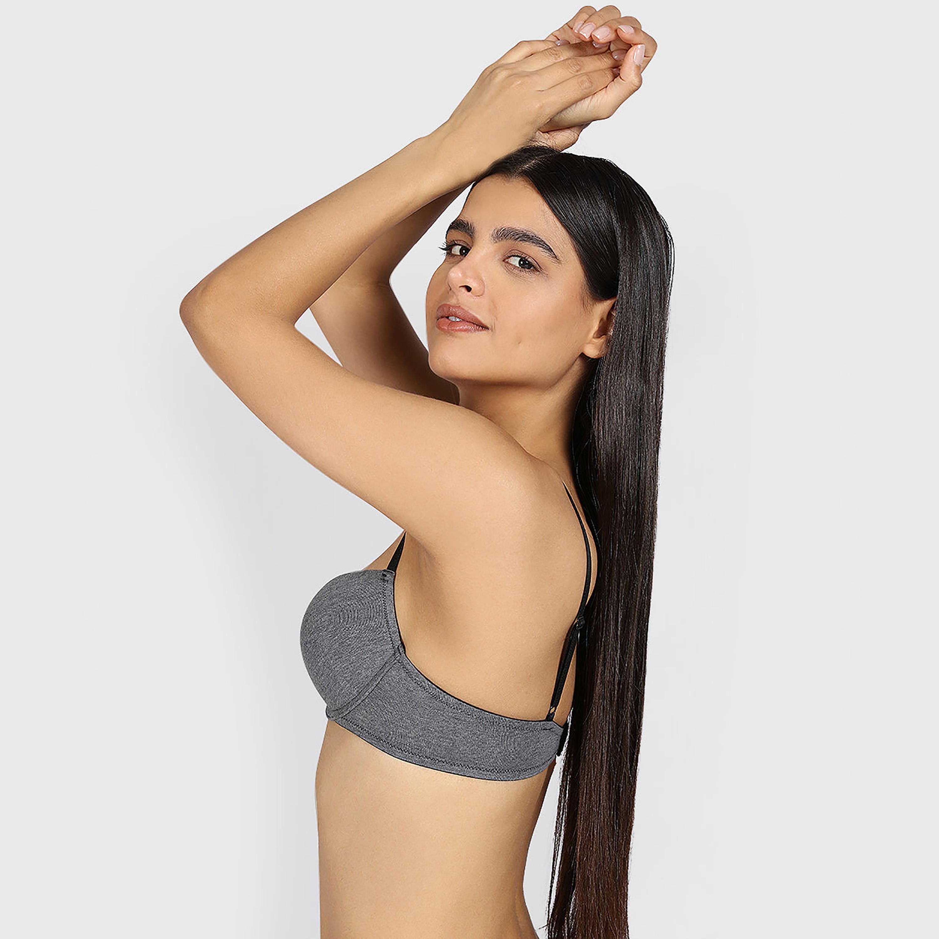 حمالة صدر نسائية بلانج، هيذر، سلكية، متوسطة الدعم، مبطنة من لا سينزا-women-clothing-lingerie-bras-image-3