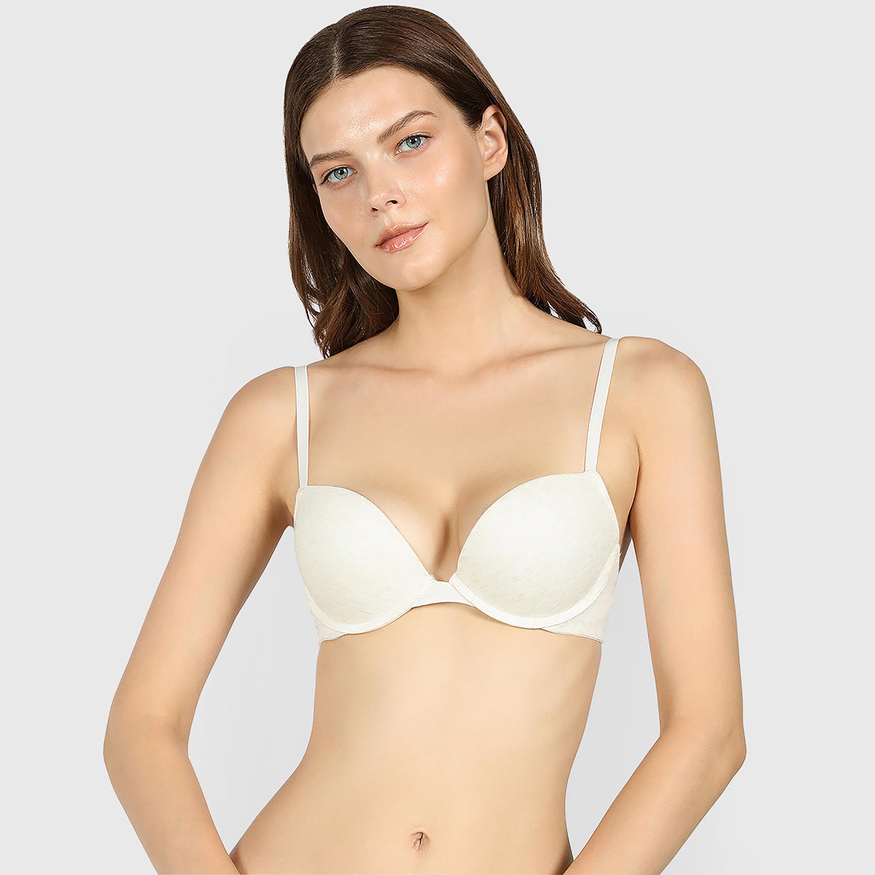 حمالة صدر نسائية بلانج، هيذر، سلكية، متوسطة الدعم، مبطنة من لا سينزا-women-clothing-lingerie-bras-image-5