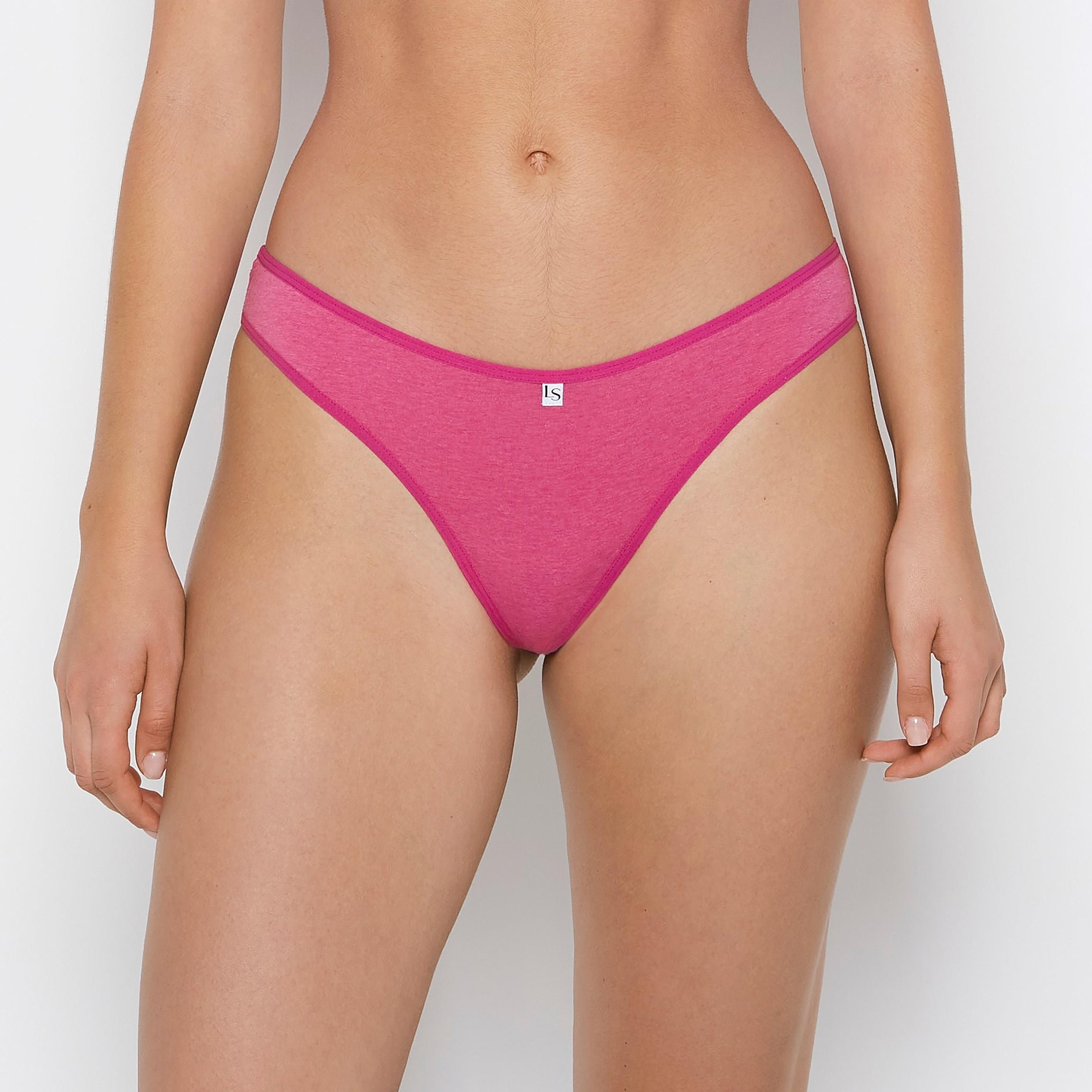 ملابس داخلية نسائية ثونغ تغطية منخفضة هيذر ريميكس من لا سينزا-women-clothing-lingerie-panties-image-11