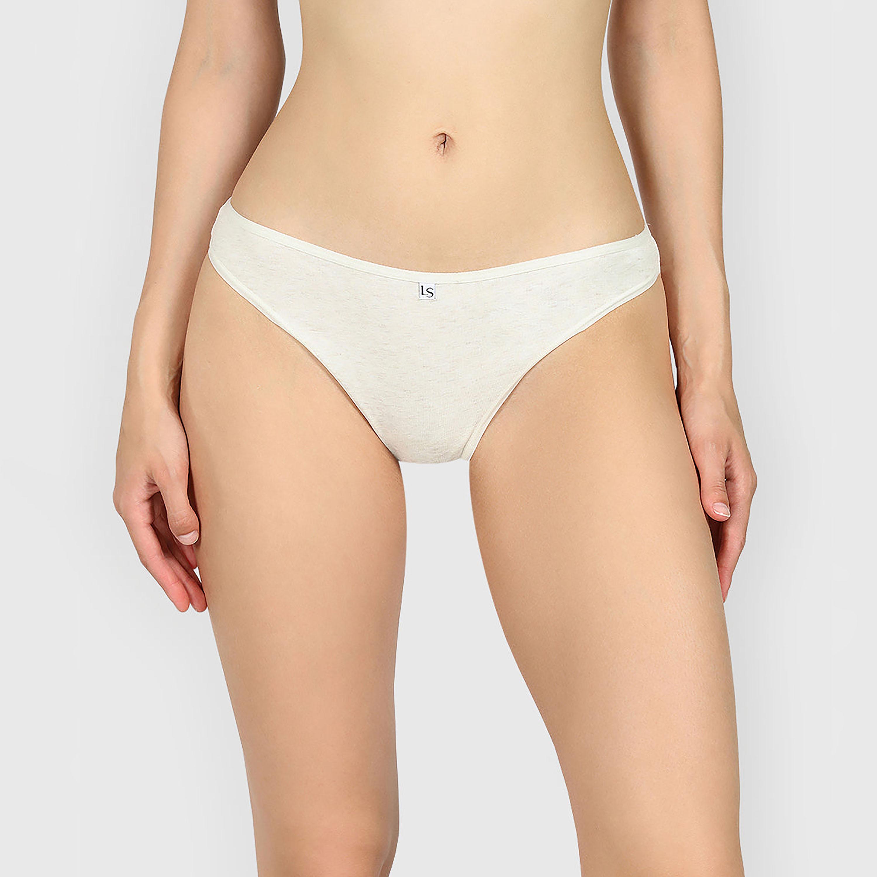 ملابس داخلية نسائية تشيكي تغطية متوسطة هيذر من لا سينزا-women-clothing-lingerie-panties-image-5