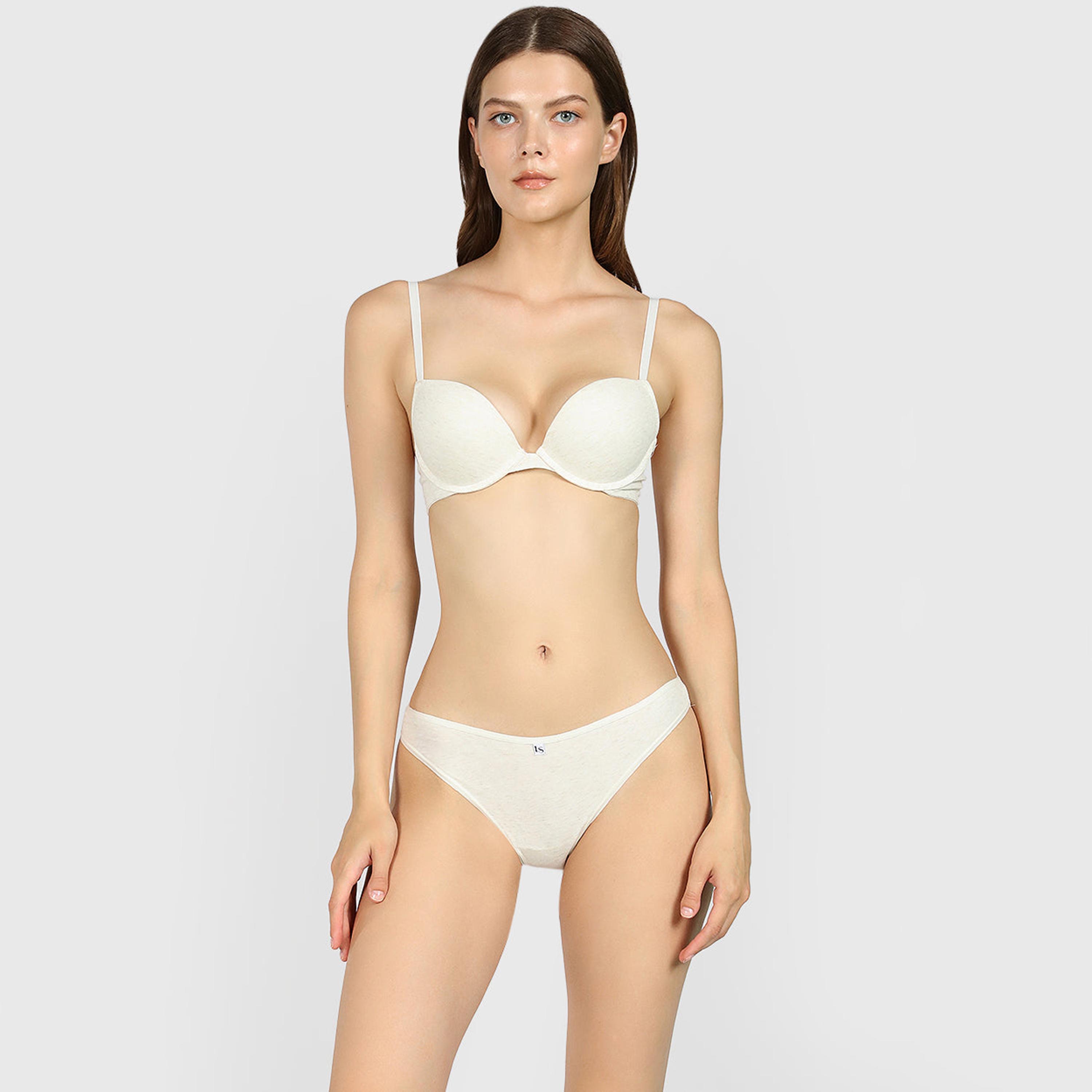 ملابس داخلية نسائية تشيكي تغطية متوسطة هيذر من لا سينزا-women-clothing-lingerie-panties-image-6