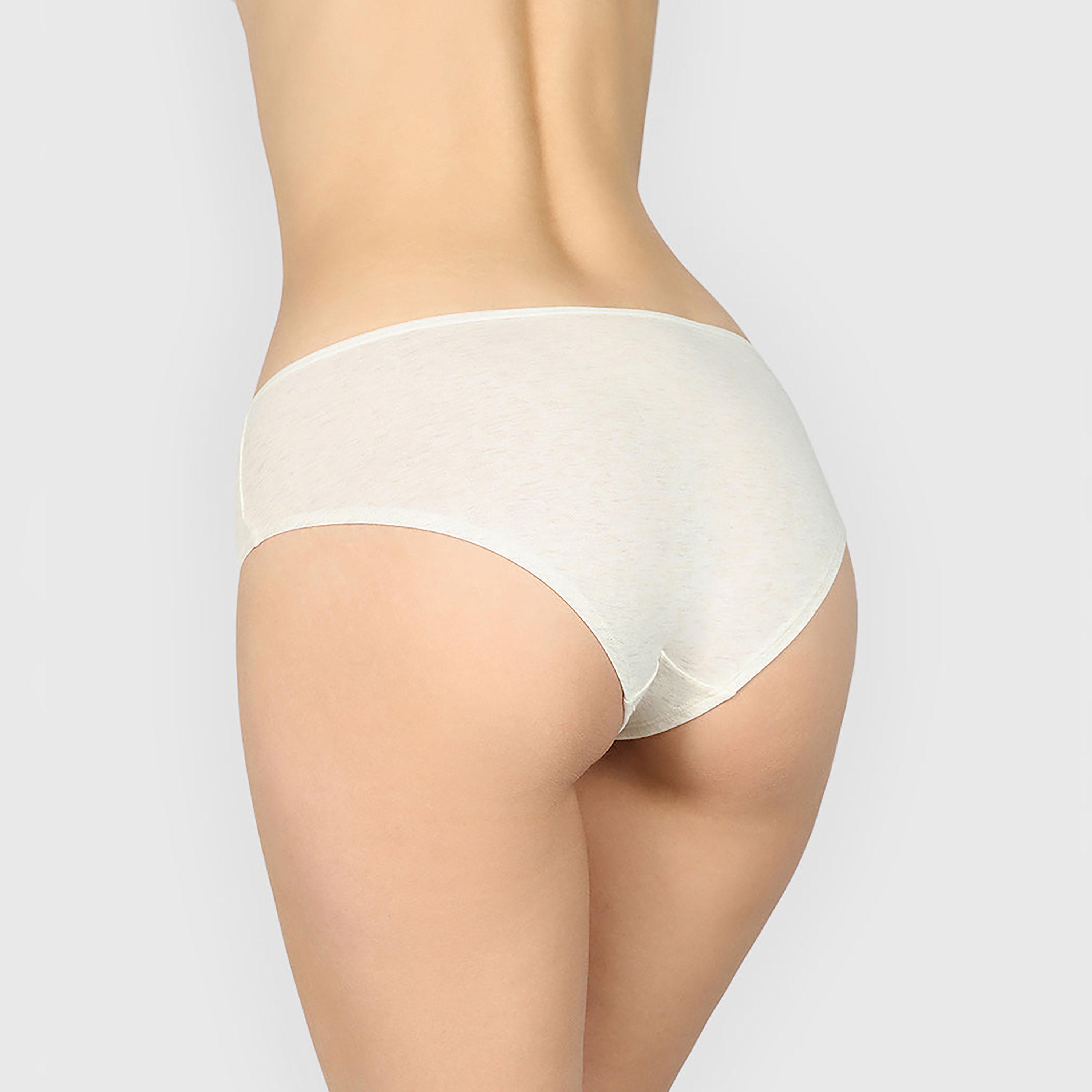 ملابس داخلية نسائية هيبستر تغطية متوسطة هيذر من لا سينزا-women-clothing-lingerie-panties-image-3