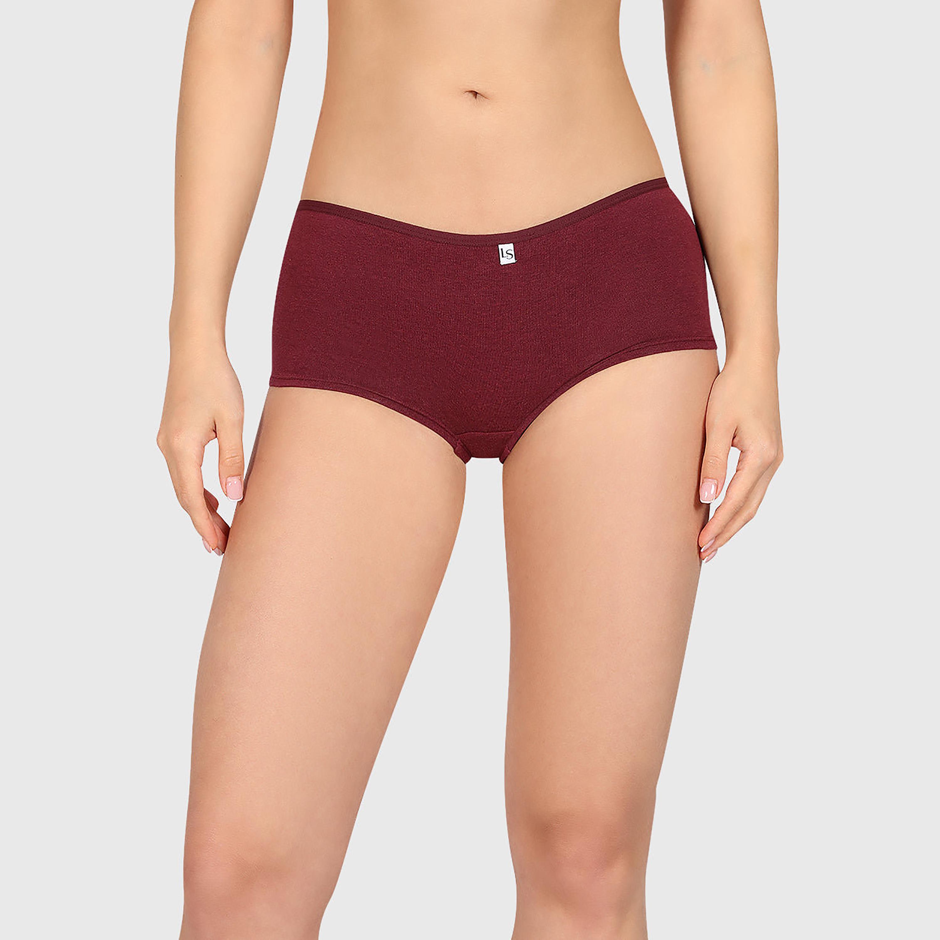 La Senza Heather Full Coverage Women's Boyshort Panties-women-clothing-lingerie-panties-image-40