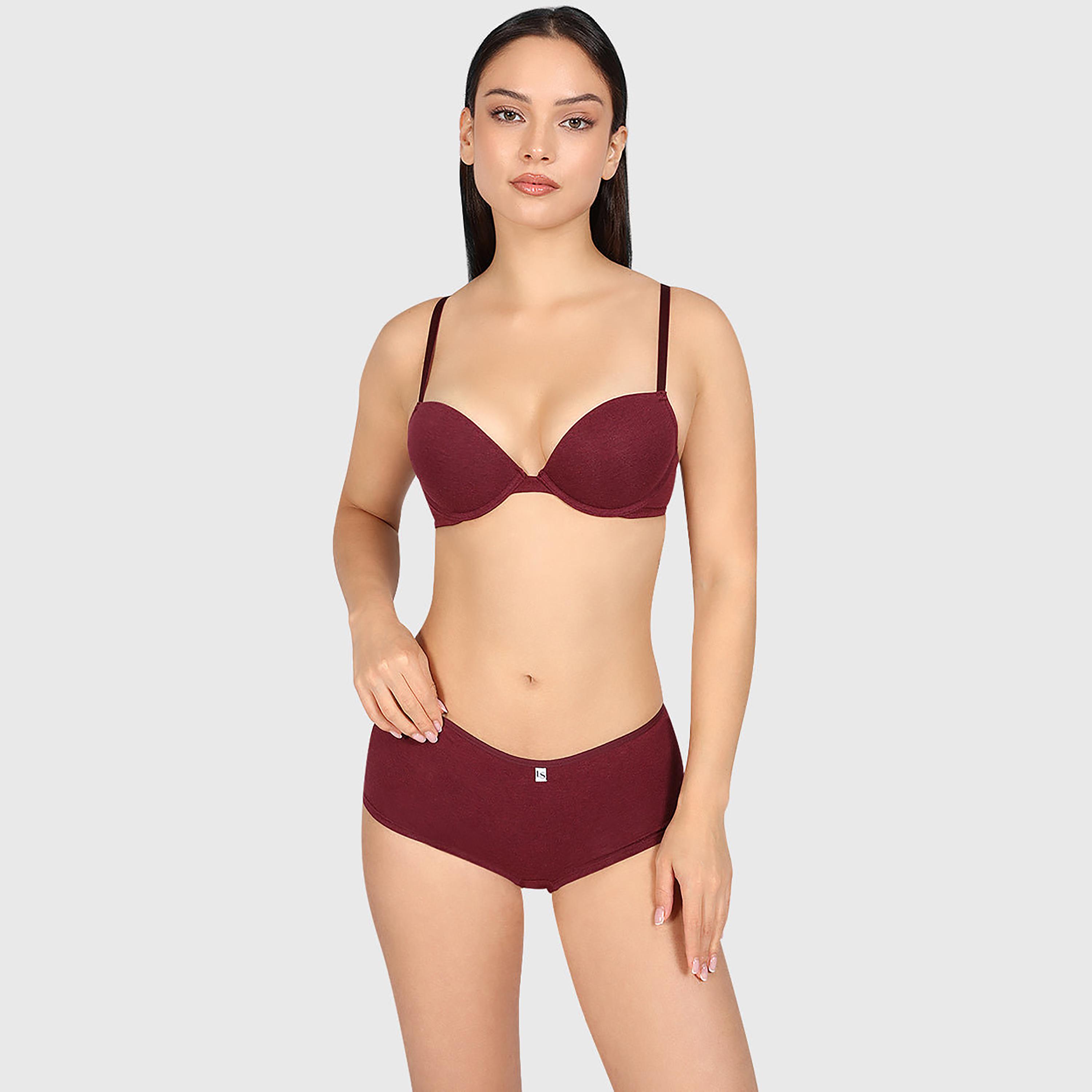 La Senza Heather Full Coverage Women's Boyshort Panties-women-clothing-lingerie-panties-image-41