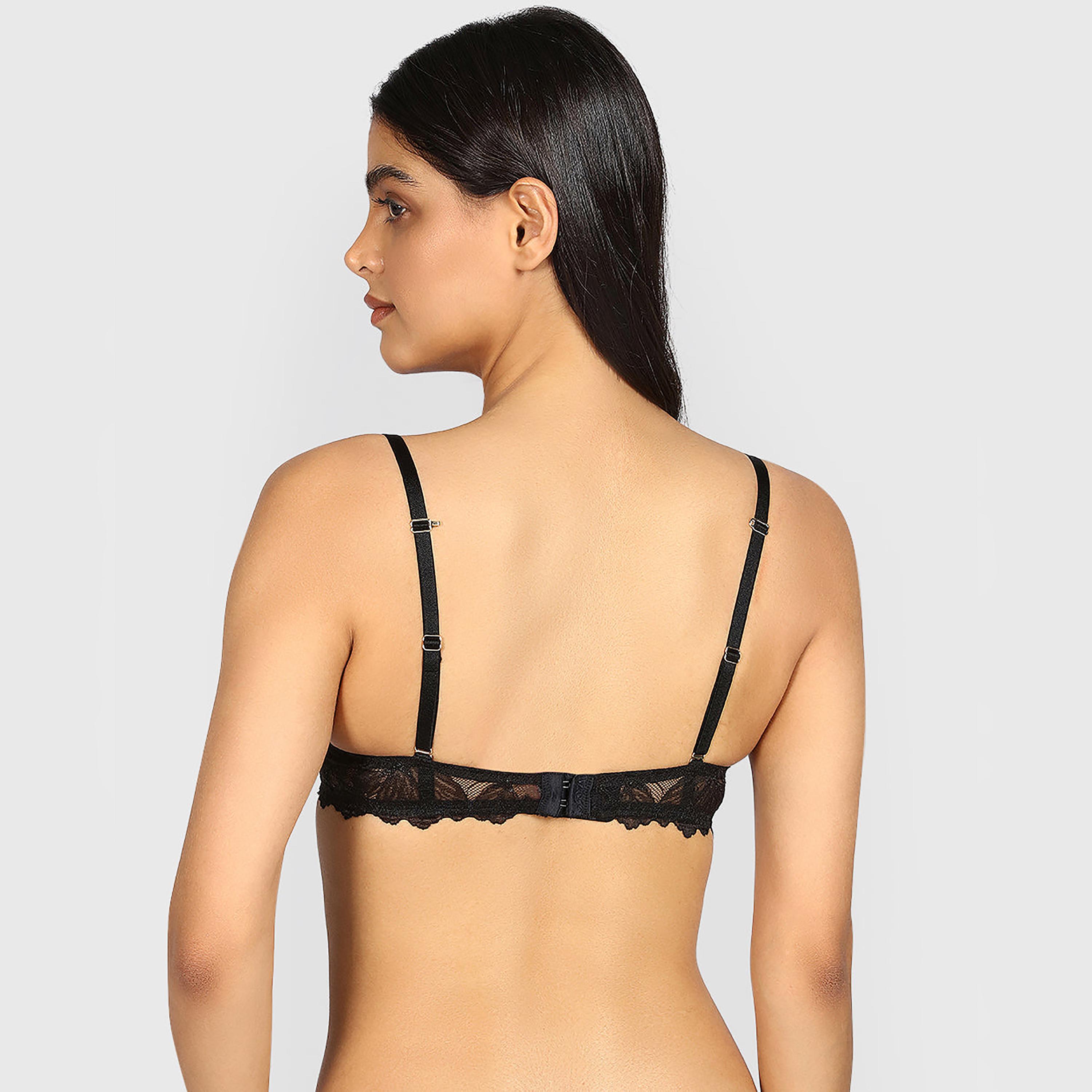 La Senza Hello Sugar Wired High Support Padded Women's Plunge Bra-women-clothing-lingerie-bras-image-8