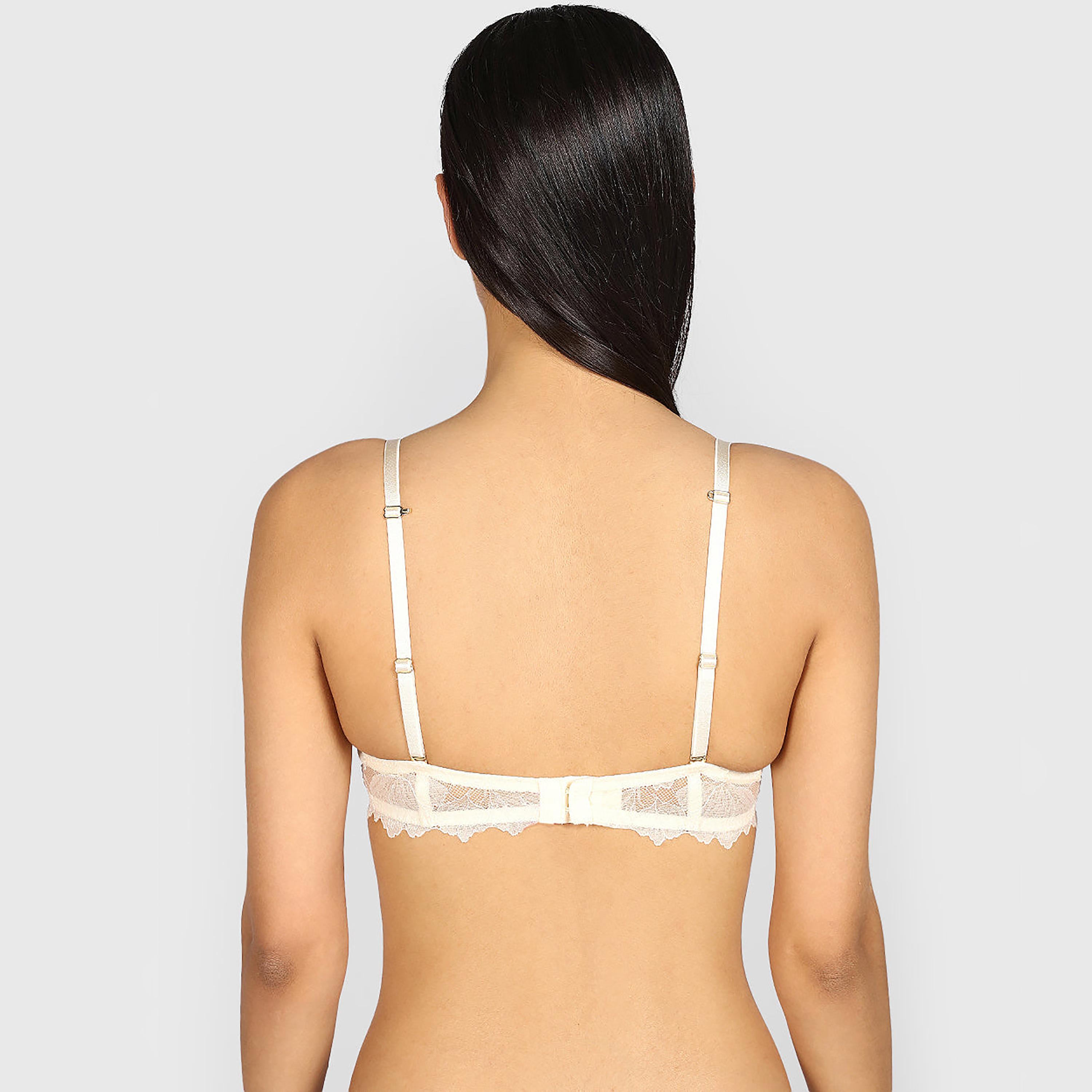 La Senza Hello Sugar Wired High Support Padded Women's Plunge Bra-women-clothing-lingerie-bras-image-4
