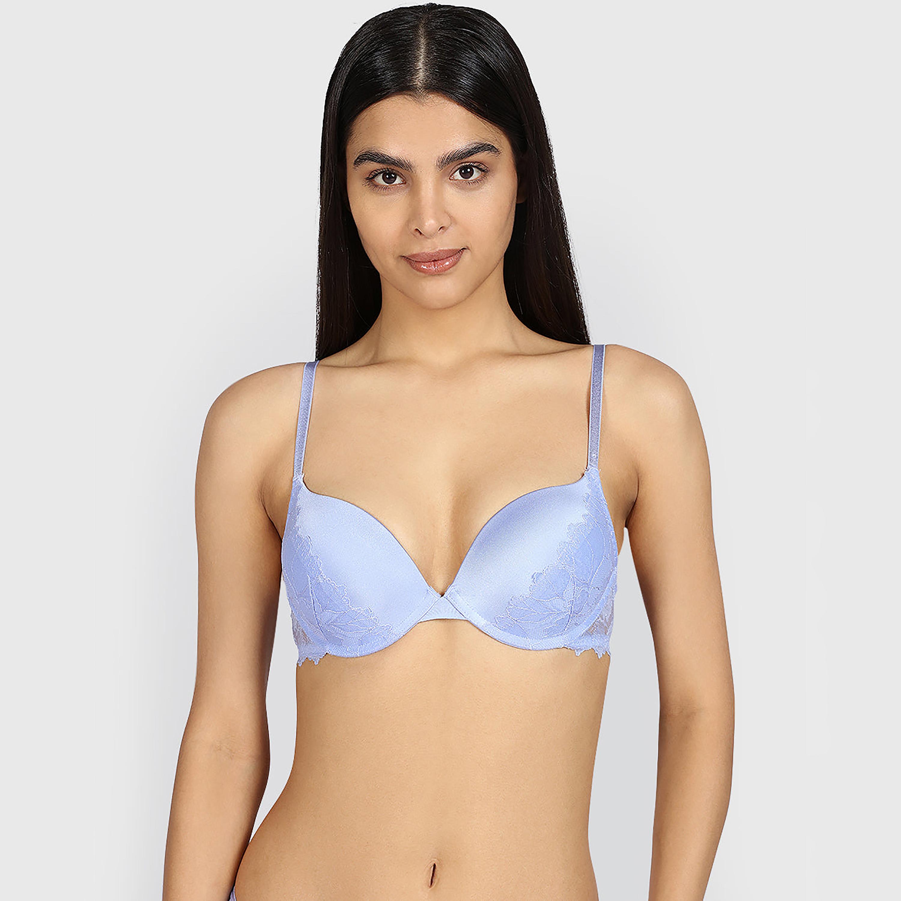 La Senza Hello Sugar Wired High Support Padded Women's Plunge Bra-women-clothing-lingerie-bras-image-13