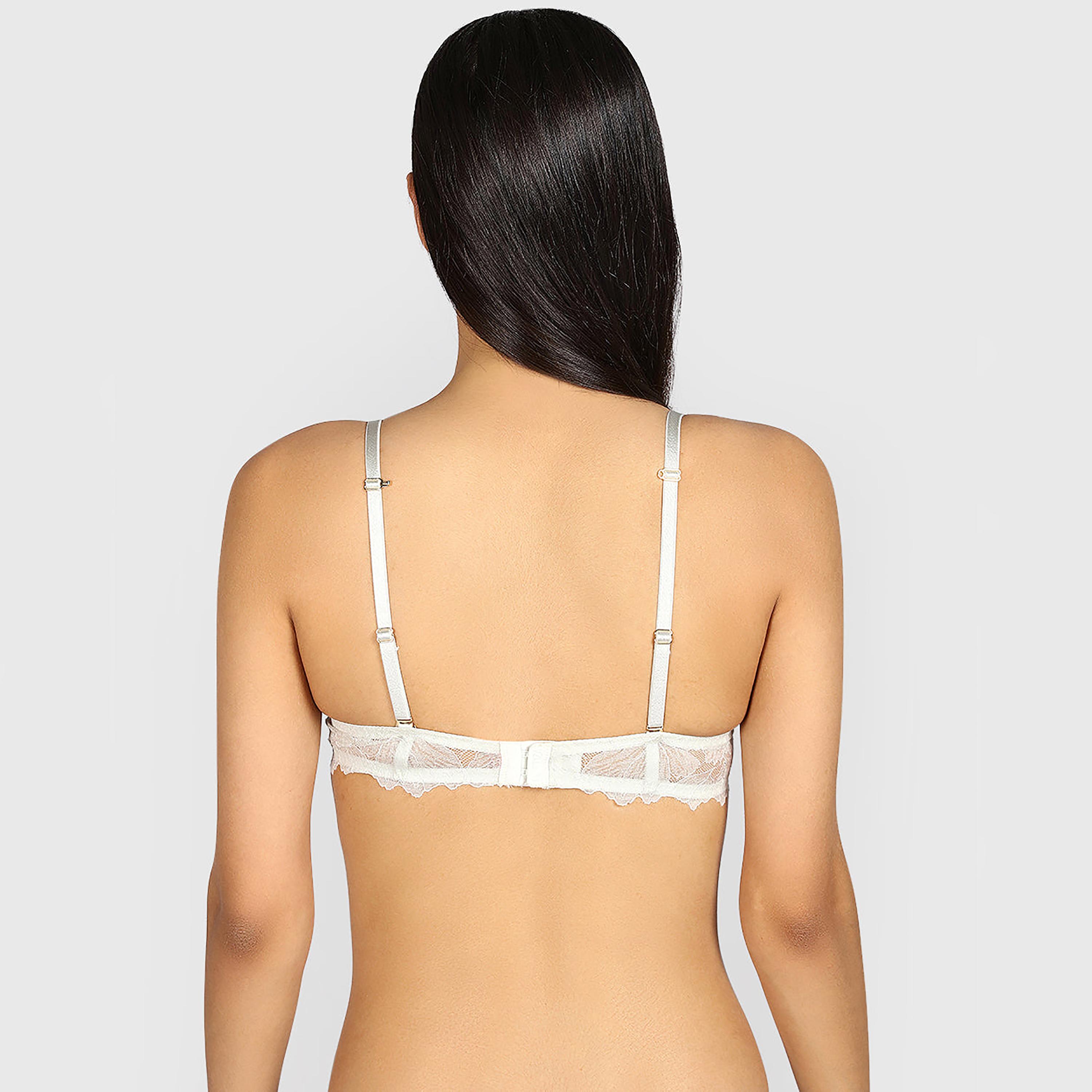 La Senza Hello Sugar Wired High Support Padded Women's Plunge Bra-women-clothing-lingerie-bras-image-4