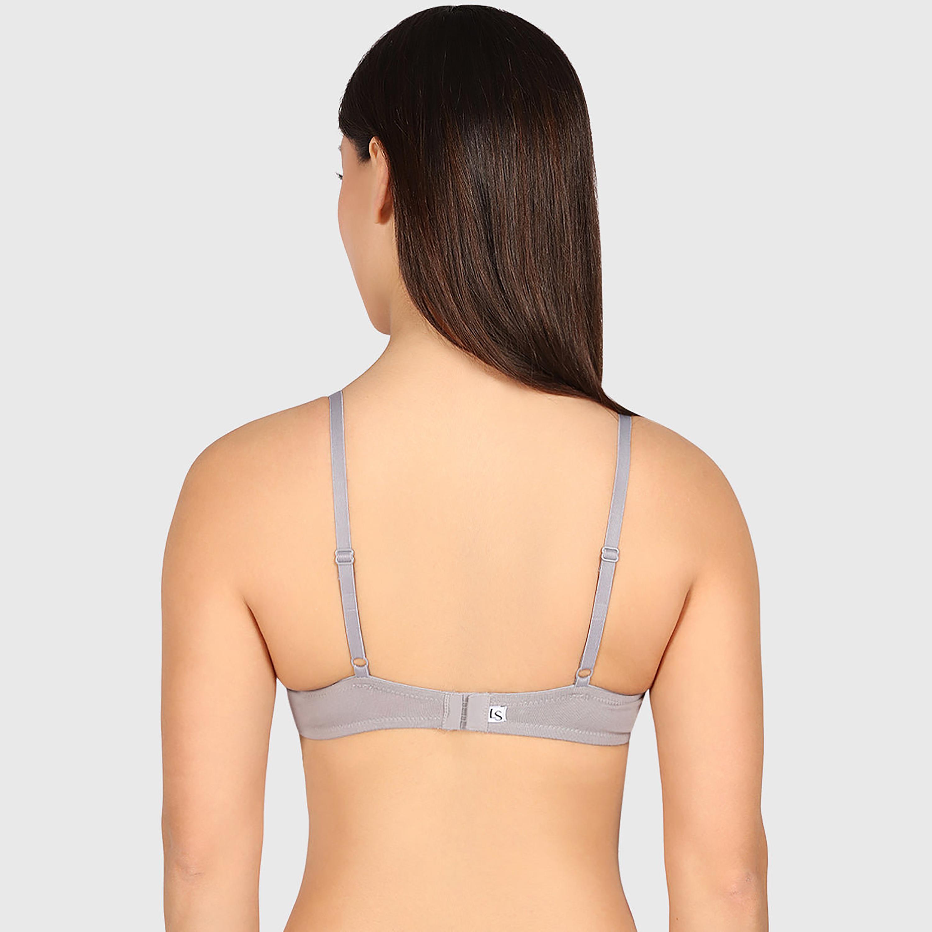 حمالة صدر نسائية "ديمي" مبطنة خفيف بسلك ودعم متوسط "تريند ريمكس" من لا سنزا-women-clothing-lingerie-bras-image-11