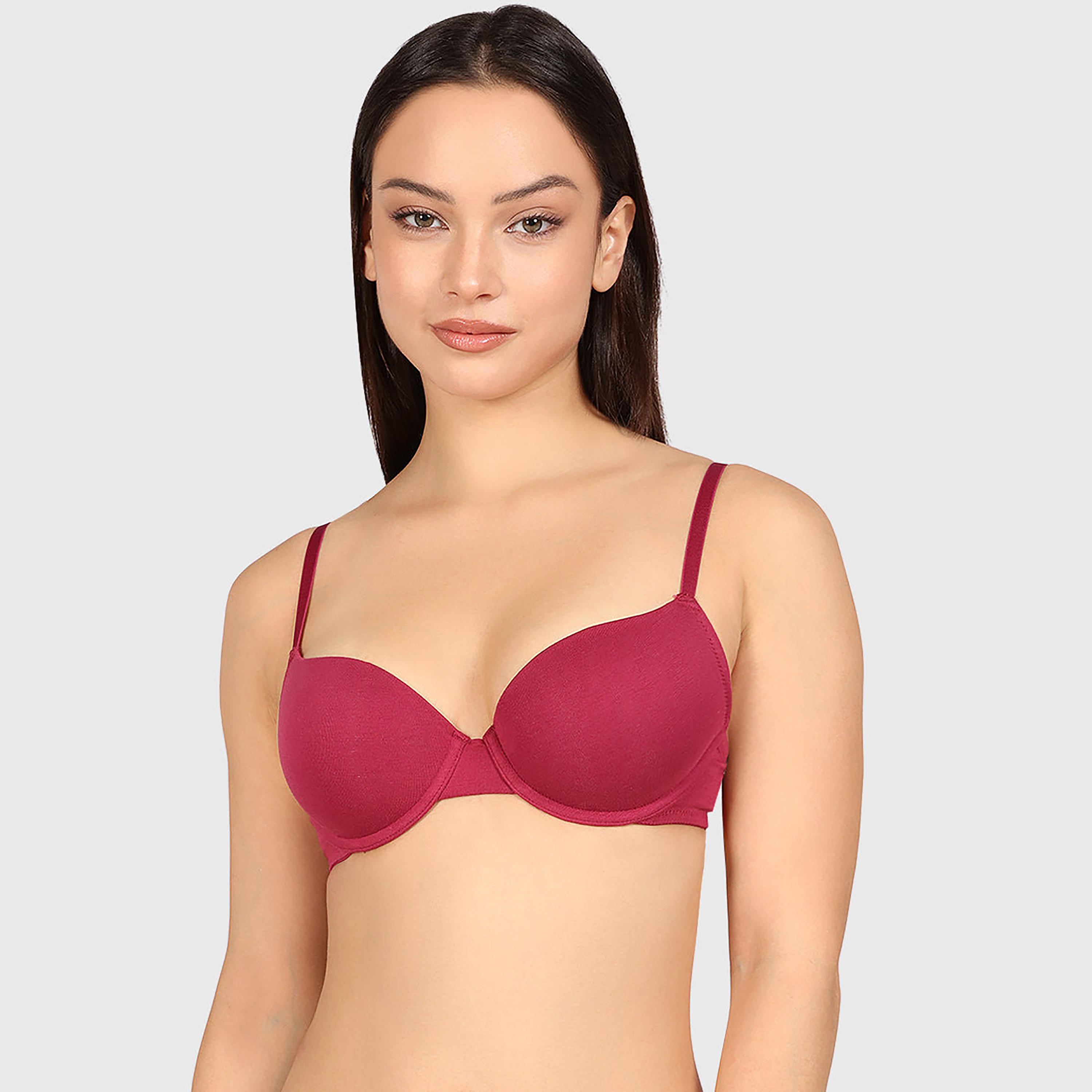 حمالة صدر نسائية "ديمي" مبطنة خفيف بسلك ودعم متوسط "تريند ريمكس" من لا سنزا-women-clothing-lingerie-bras-image-5