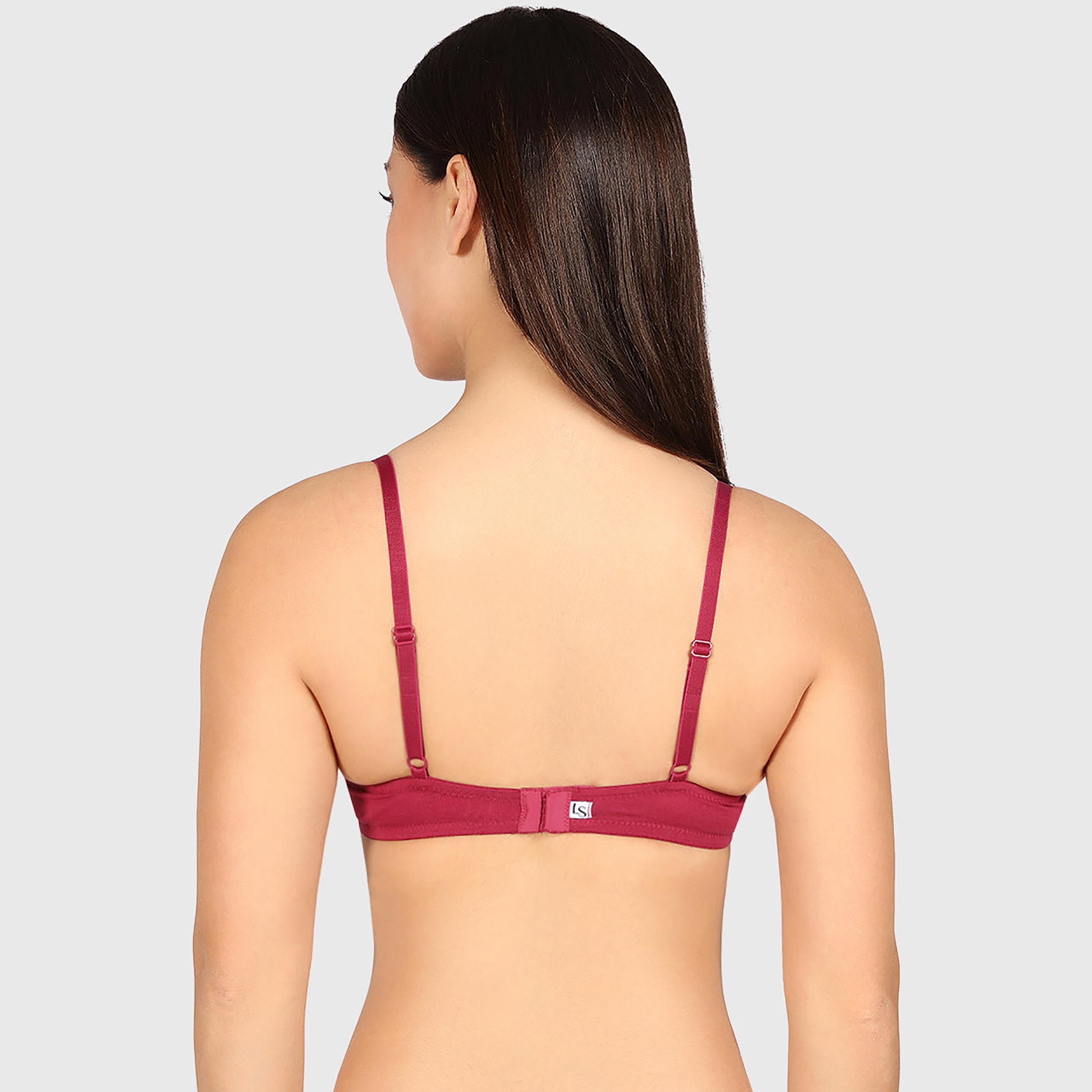 حمالة صدر نسائية "ديمي" مبطنة خفيف بسلك ودعم متوسط "تريند ريمكس" من لا سنزا-women-clothing-lingerie-bras-image-7