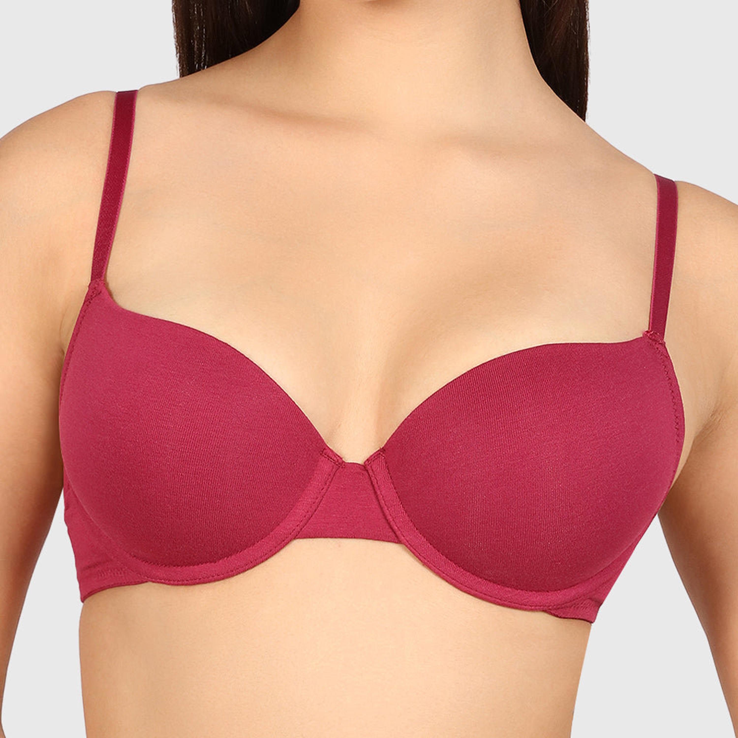 حمالة صدر نسائية "ديمي" مبطنة خفيف بسلك ودعم متوسط "تريند ريمكس" من لا سنزا-women-clothing-lingerie-bras-image-8
