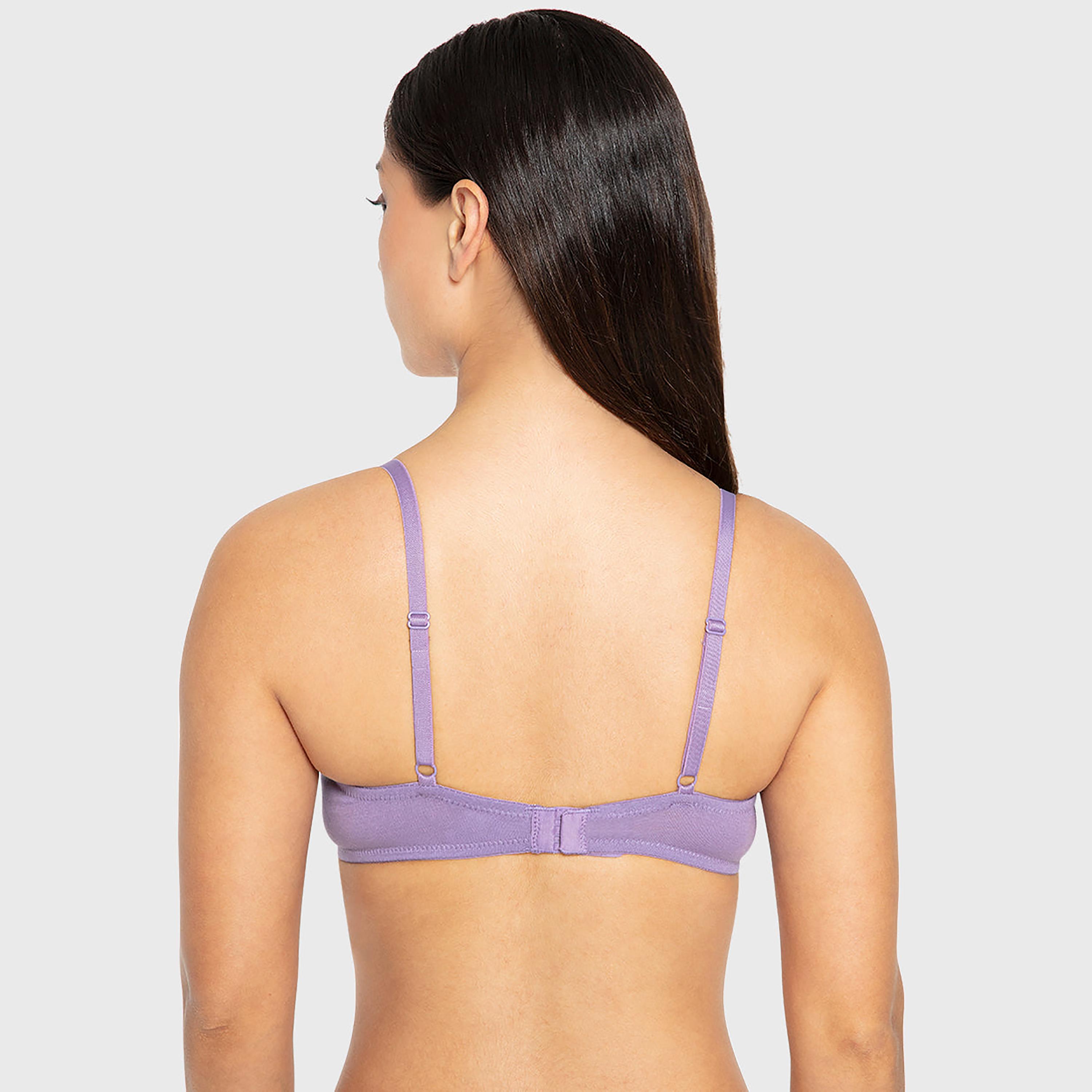 حمالة صدر نسائية "ديمي" مبطنة خفيف بسلك ودعم متوسط "تريند ريمكس" من لا سنزا-women-clothing-lingerie-bras-image-15