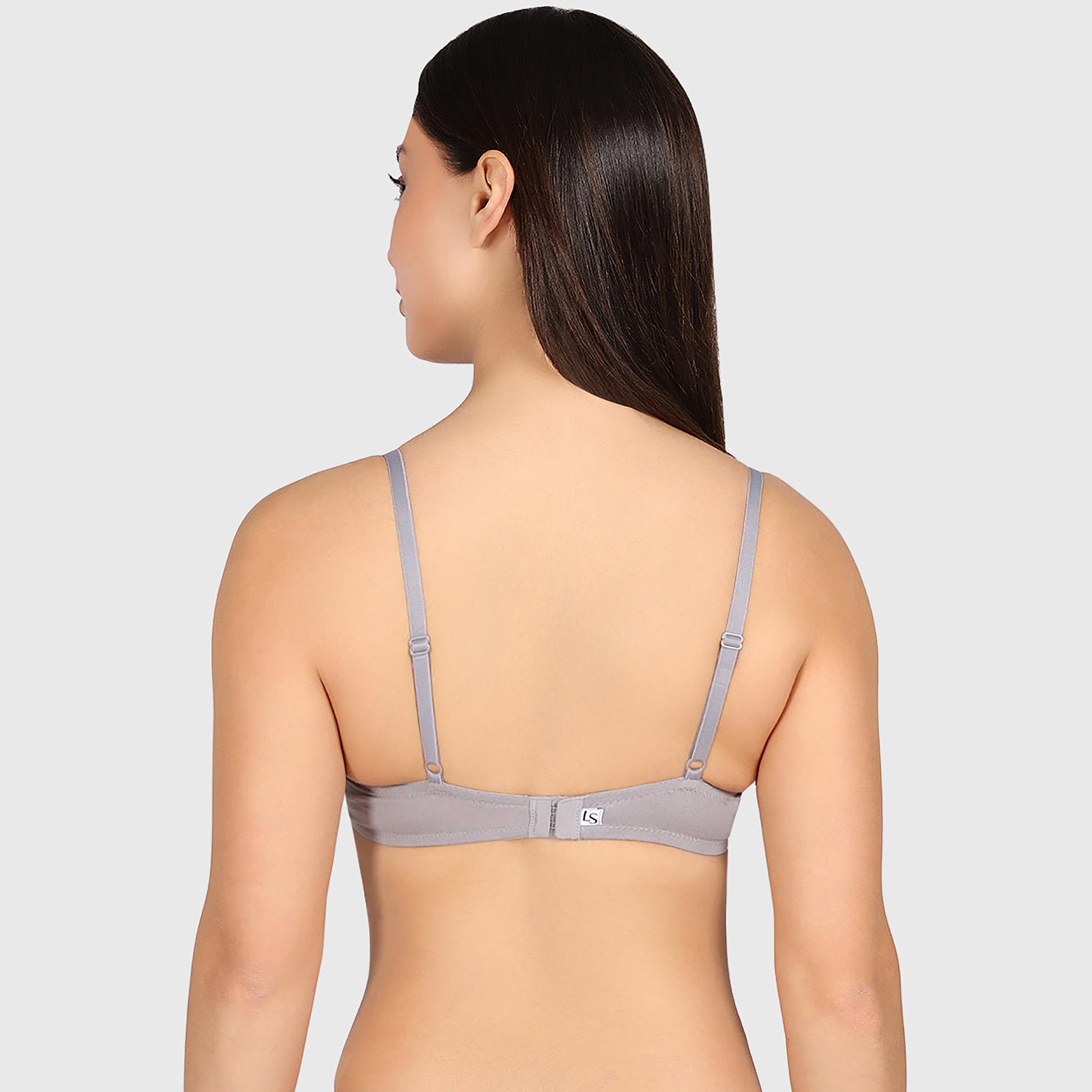 حمالة صدر نسائية "بوش أب" مبطنة بسلك ودعم متوسط "تريند ريمكس" من لا سنزا-women-clothing-lingerie-bras-image-11