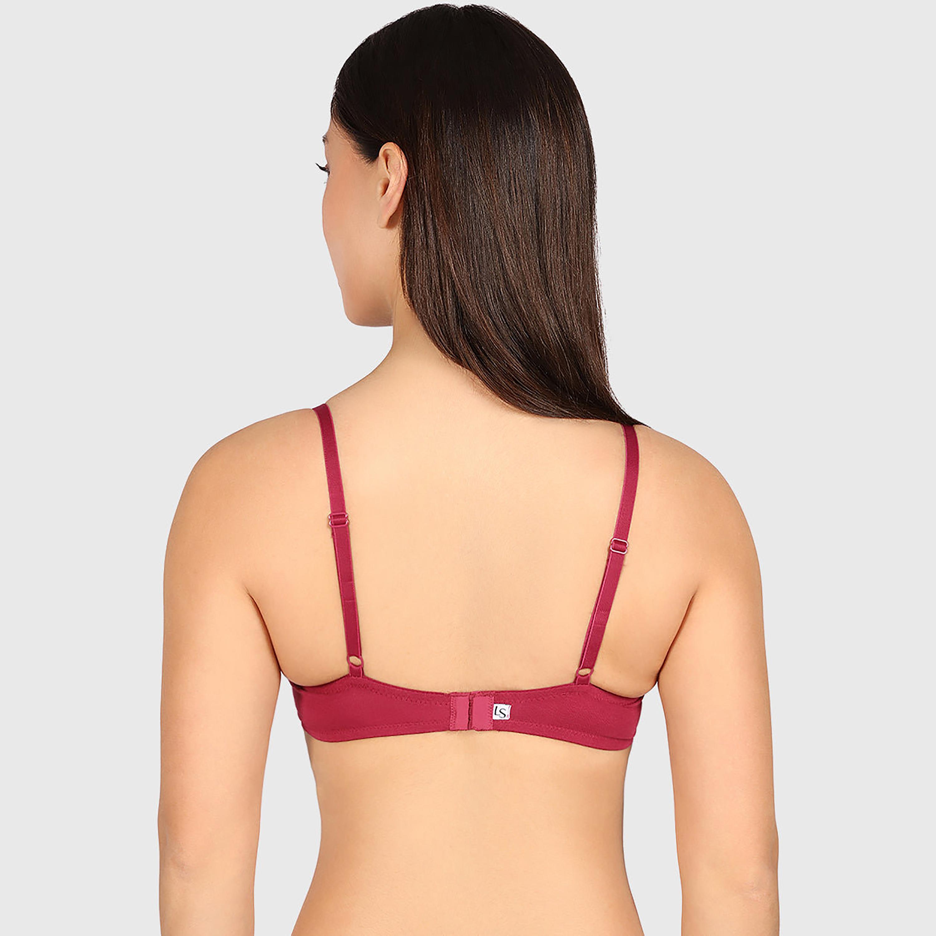 حمالة صدر نسائية "بوش أب" مبطنة بسلك ودعم متوسط "تريند ريمكس" من لا سنزا-women-clothing-lingerie-bras-image-8