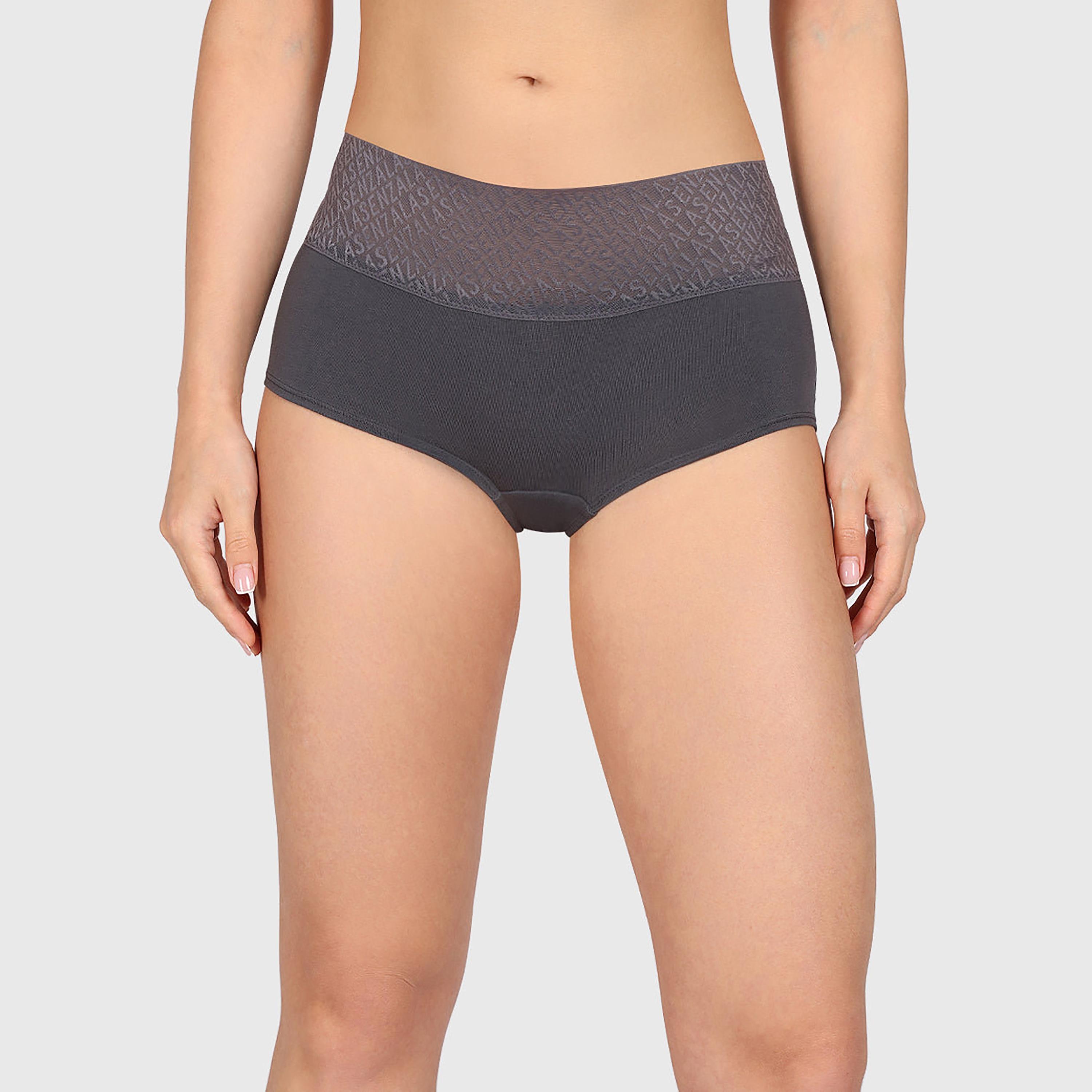 ملابس داخلية نسائية بوي شورت قطن تريندي نيود تغطية كاملة من لا سينزا-women-clothing-lingerie-panties-image-5
