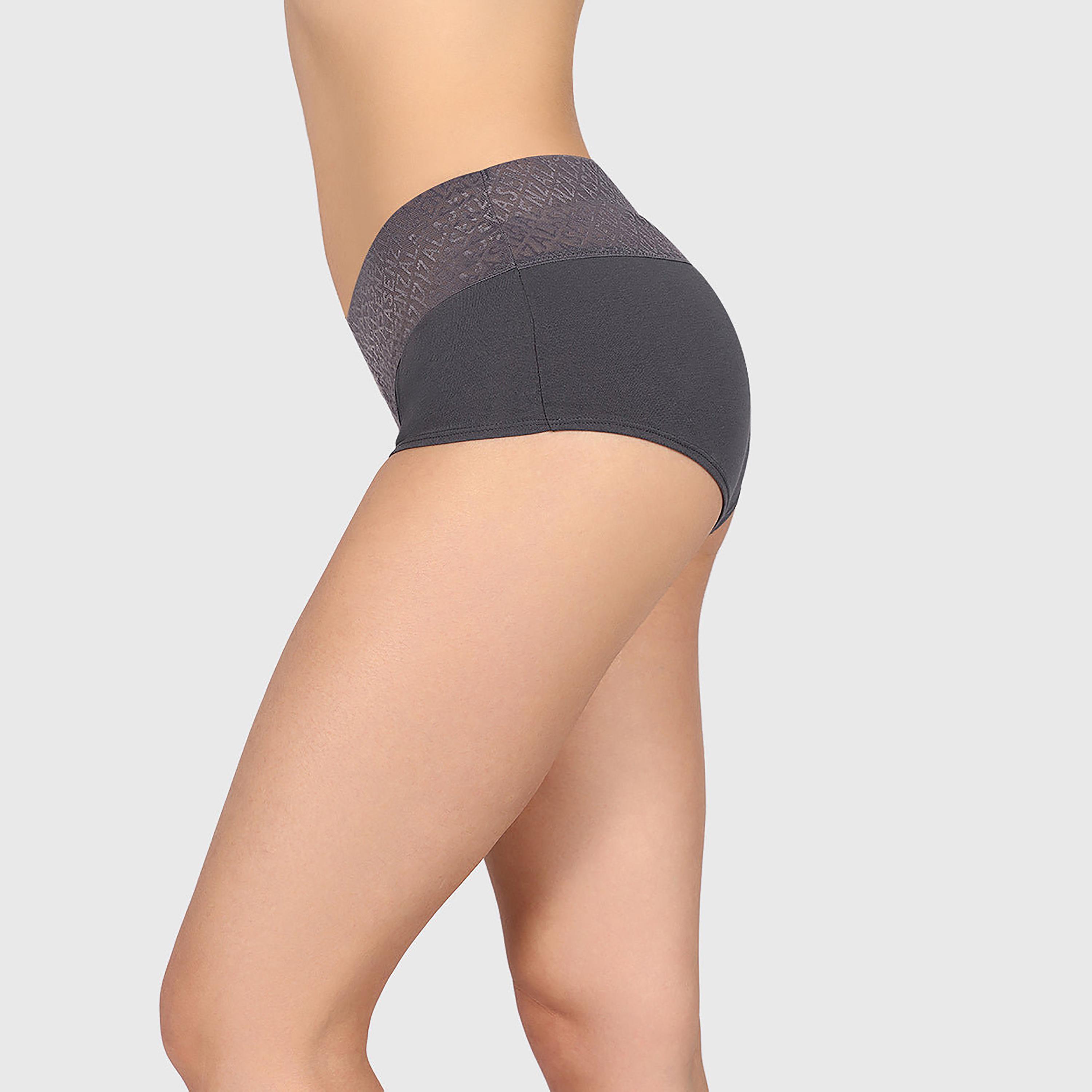ملابس داخلية نسائية بوي شورت قطن تريندي نيود تغطية كاملة من لا سينزا-women-clothing-lingerie-panties-image-6