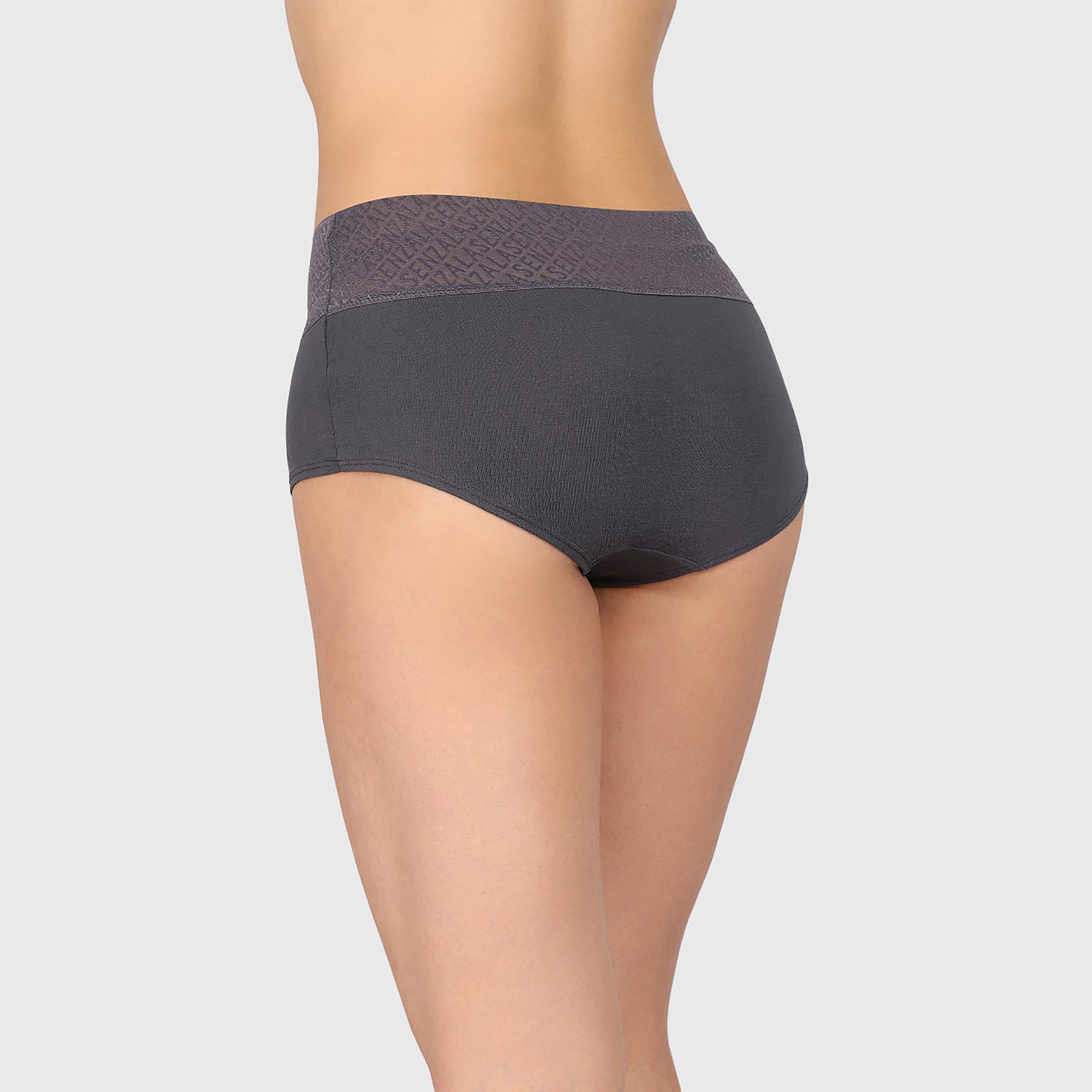 ملابس داخلية نسائية بوي شورت قطن تريندي نيود تغطية كاملة من لا سينزا-women-clothing-lingerie-panties-image-7