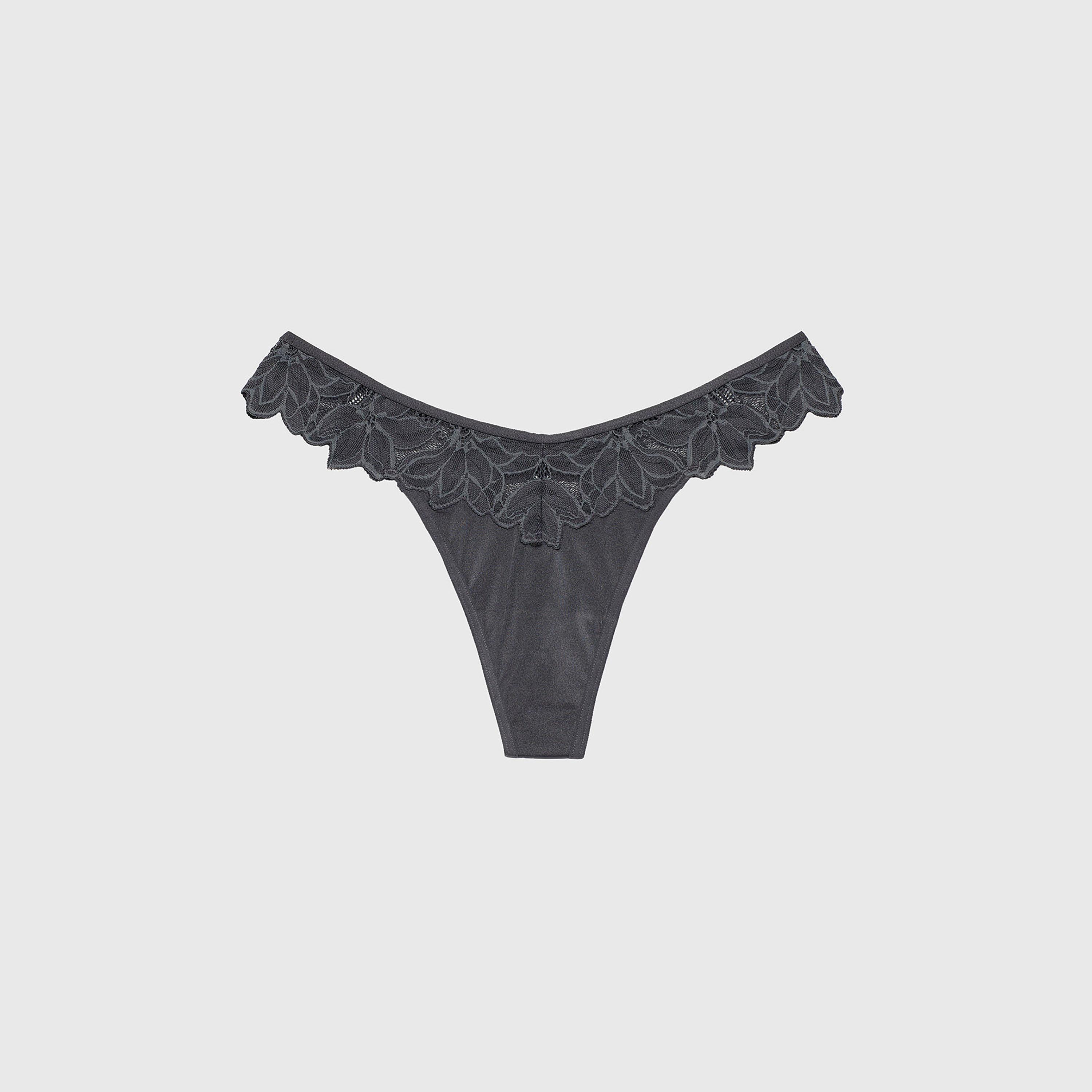 ملابس داخلية نسائية ثونغ تغطية منخفضة دانتيل ديفا من لا سينزا-women-clothing-lingerie-panties-image-9