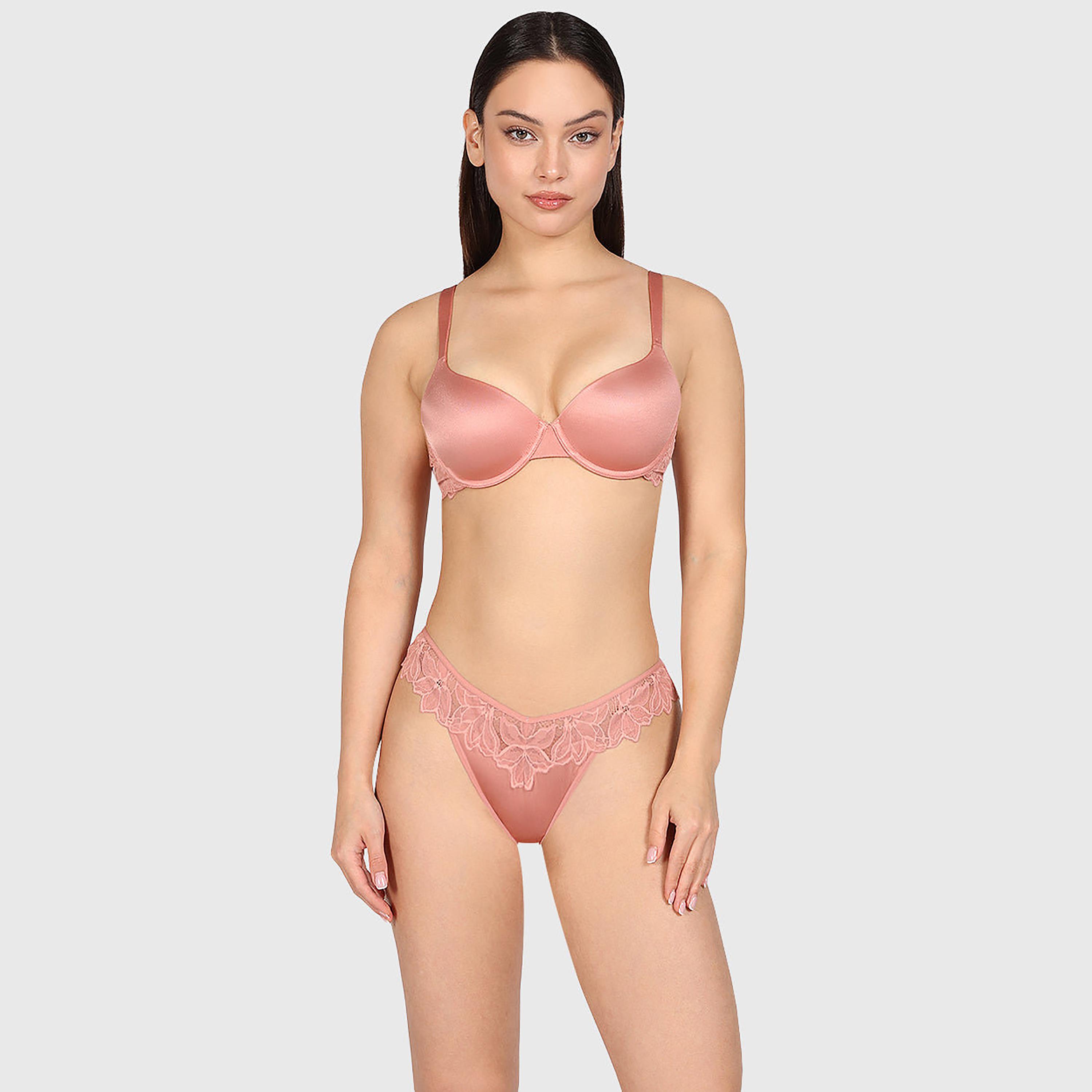 ملابس داخلية نسائية ثونغ تغطية منخفضة دانتيل ديفا من لا سينزا-women-clothing-lingerie-panties-image-14