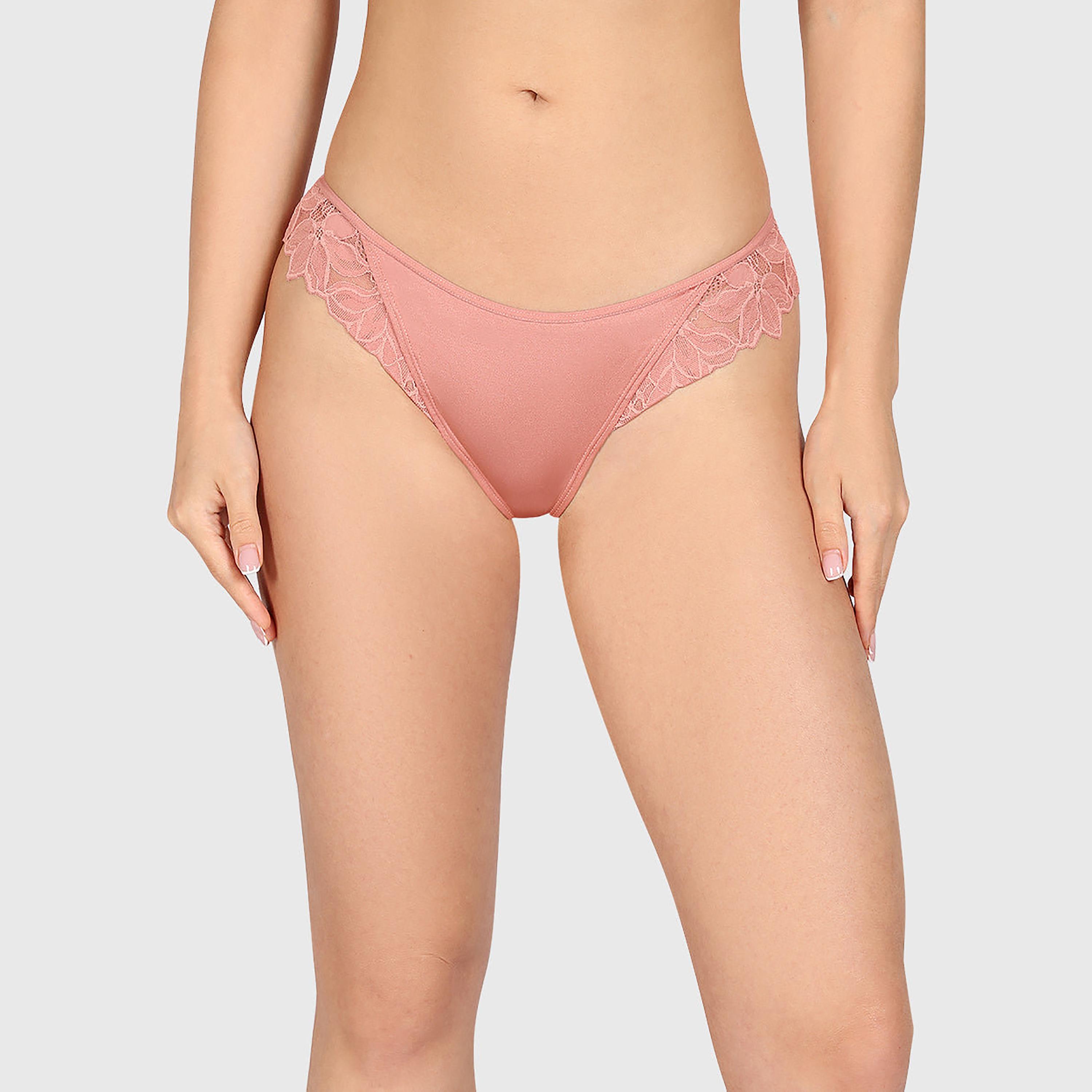 La Senza Diva Lace Medium Coverage Women's Cheeky Panties-women-clothing-lingerie-panties-image-21