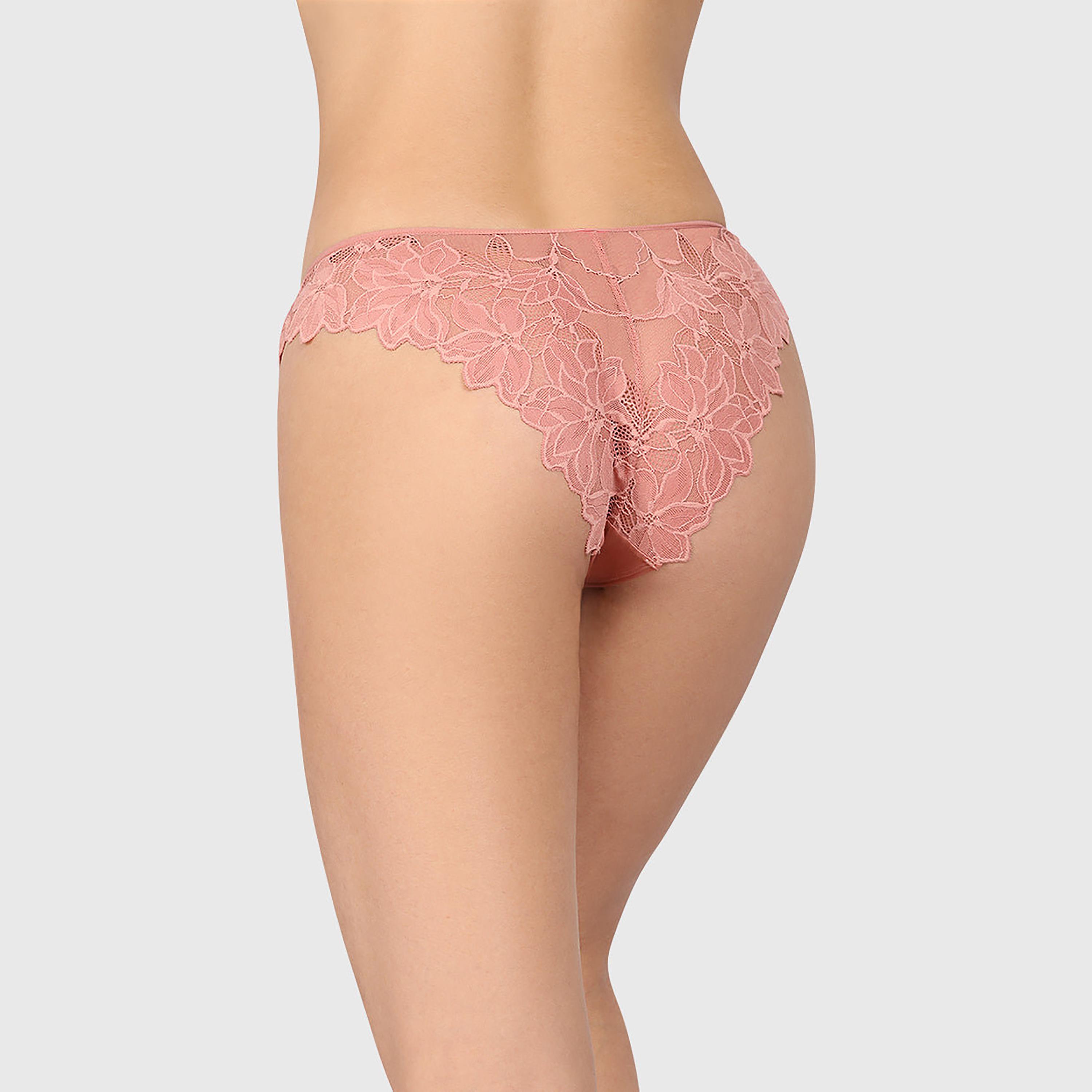 La Senza Diva Lace Medium Coverage Women's Cheeky Panties-women-clothing-lingerie-panties-image-23
