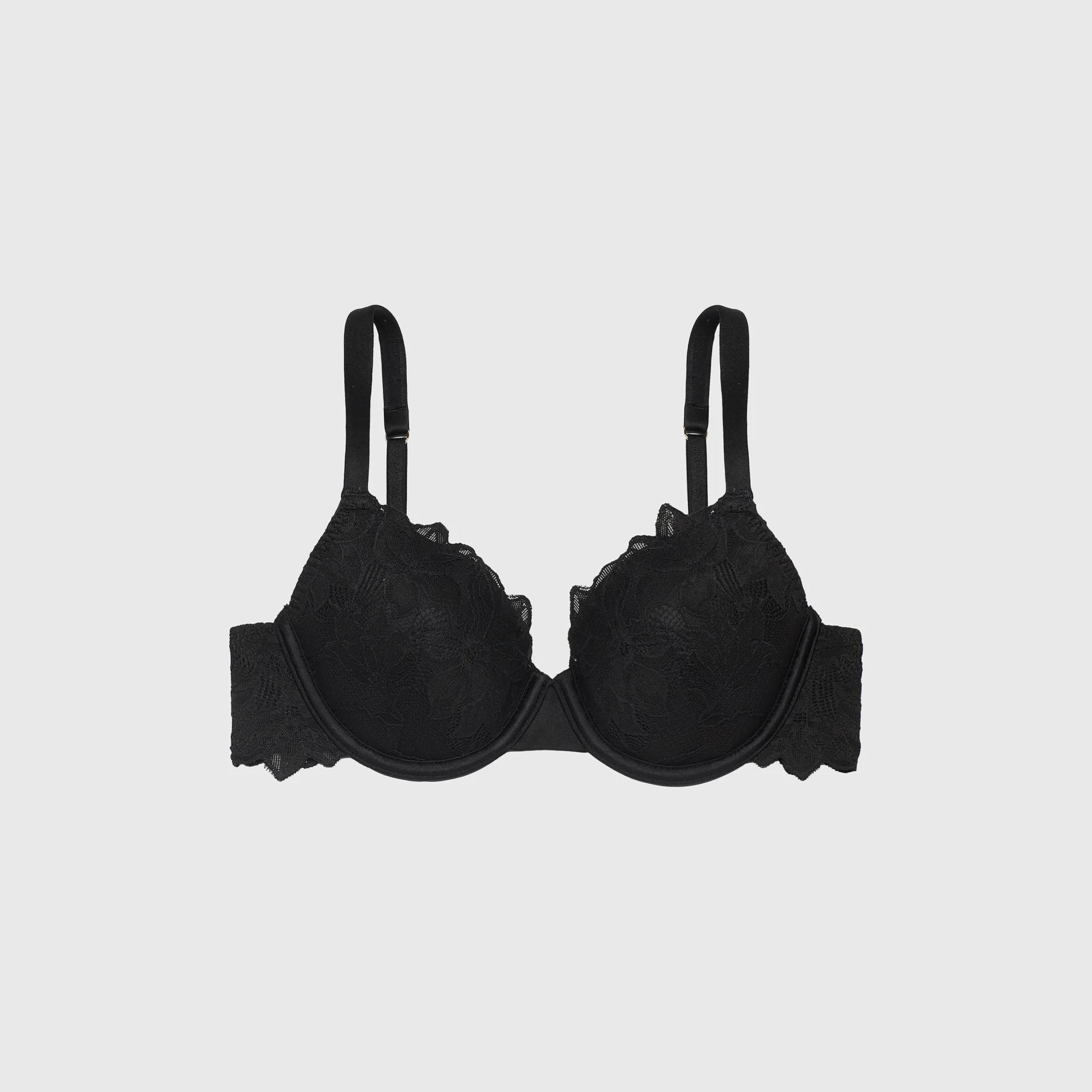 حمالة صدر نسائية بلانج مبطنة من الدانتيل برباط ودعم متوسط من لا سينزا-women-clothing-lingerie-bras-image-4