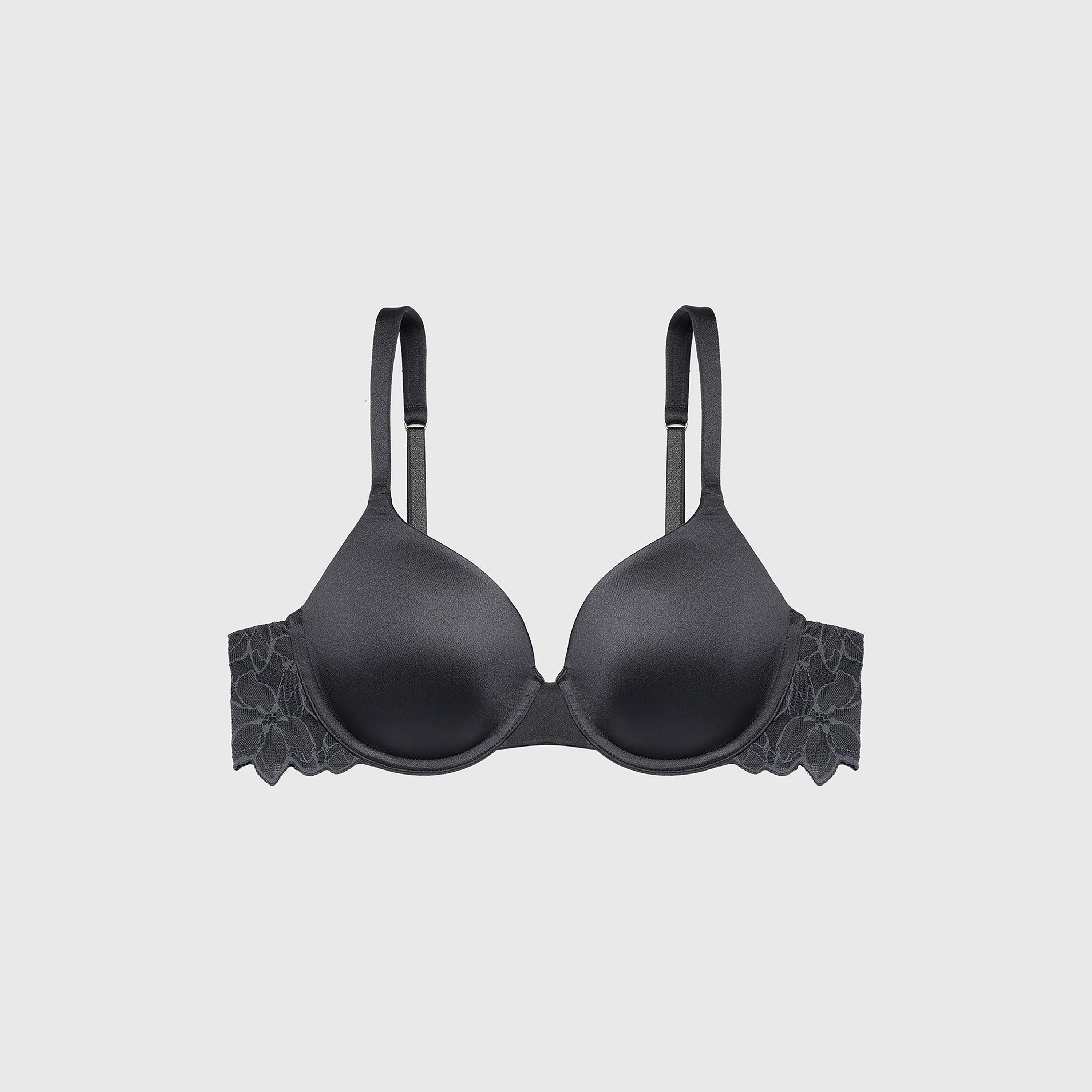 La Senza Micro Wired Medium Support Padded Women's Plunge Bra-women-clothing-lingerie-bras-image-4