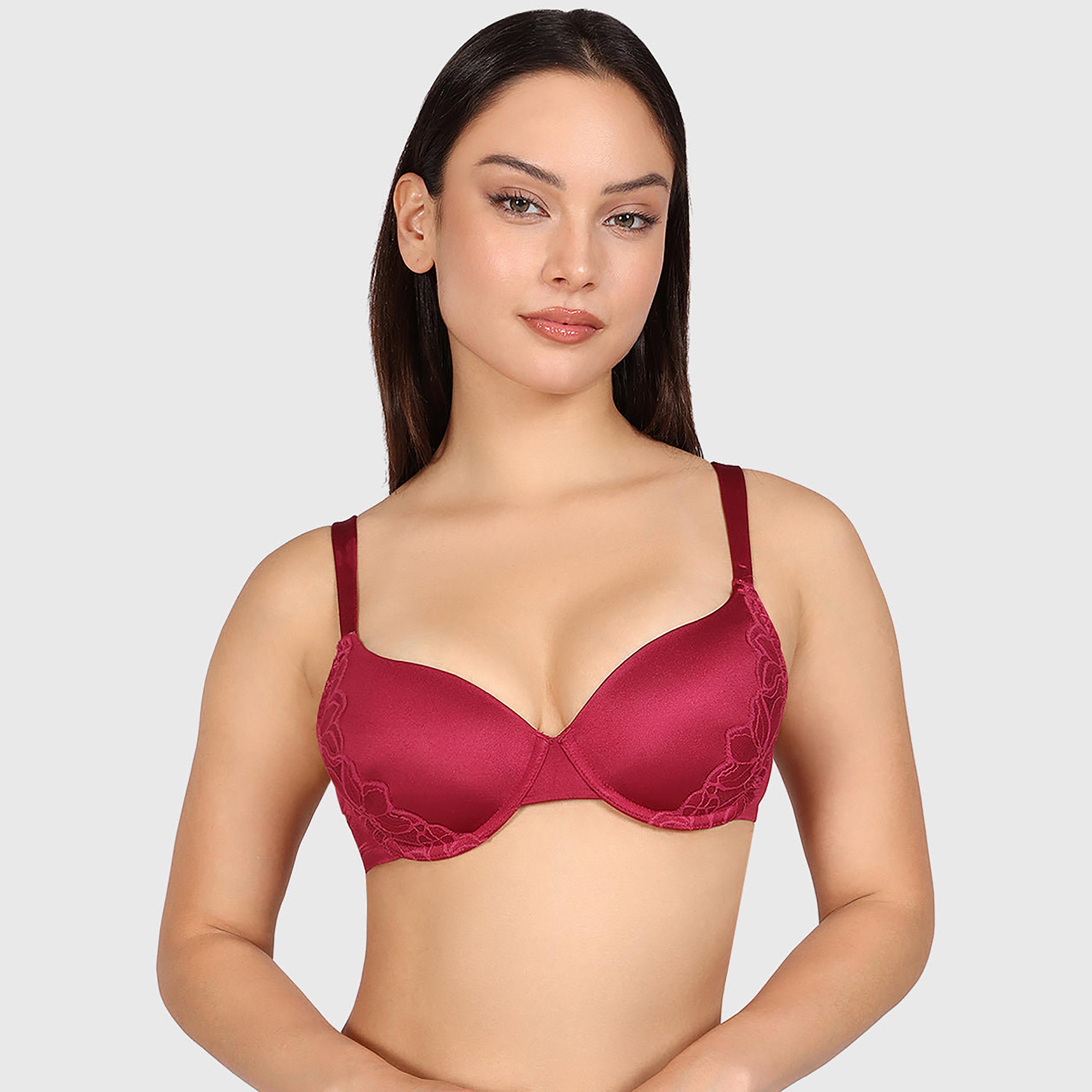 La Senza Obvious So Sexy Wired Medium Support Lightly Lined Women's T-Shirt Bra-women-clothing-lingerie-bras-image-1